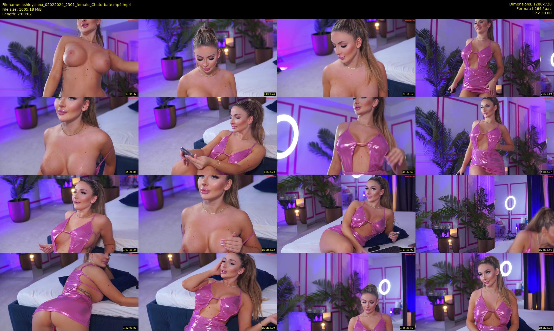 ashleysinnx — 121 minute Chaturbate female cam show recording, 720p, Feb 2, 2024