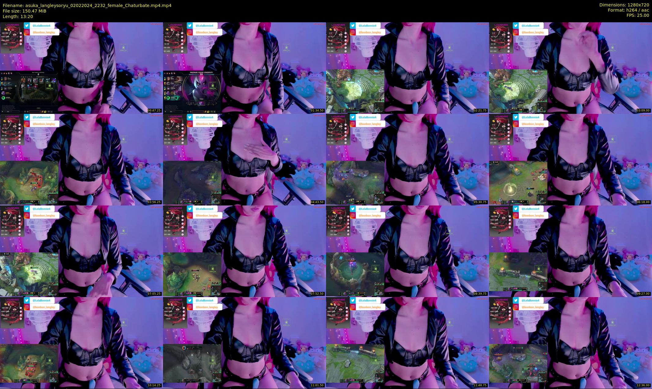 asuka_langleysoryu — 14 minute Chaturbate female cam show recording, 720p, Feb 2, 2024