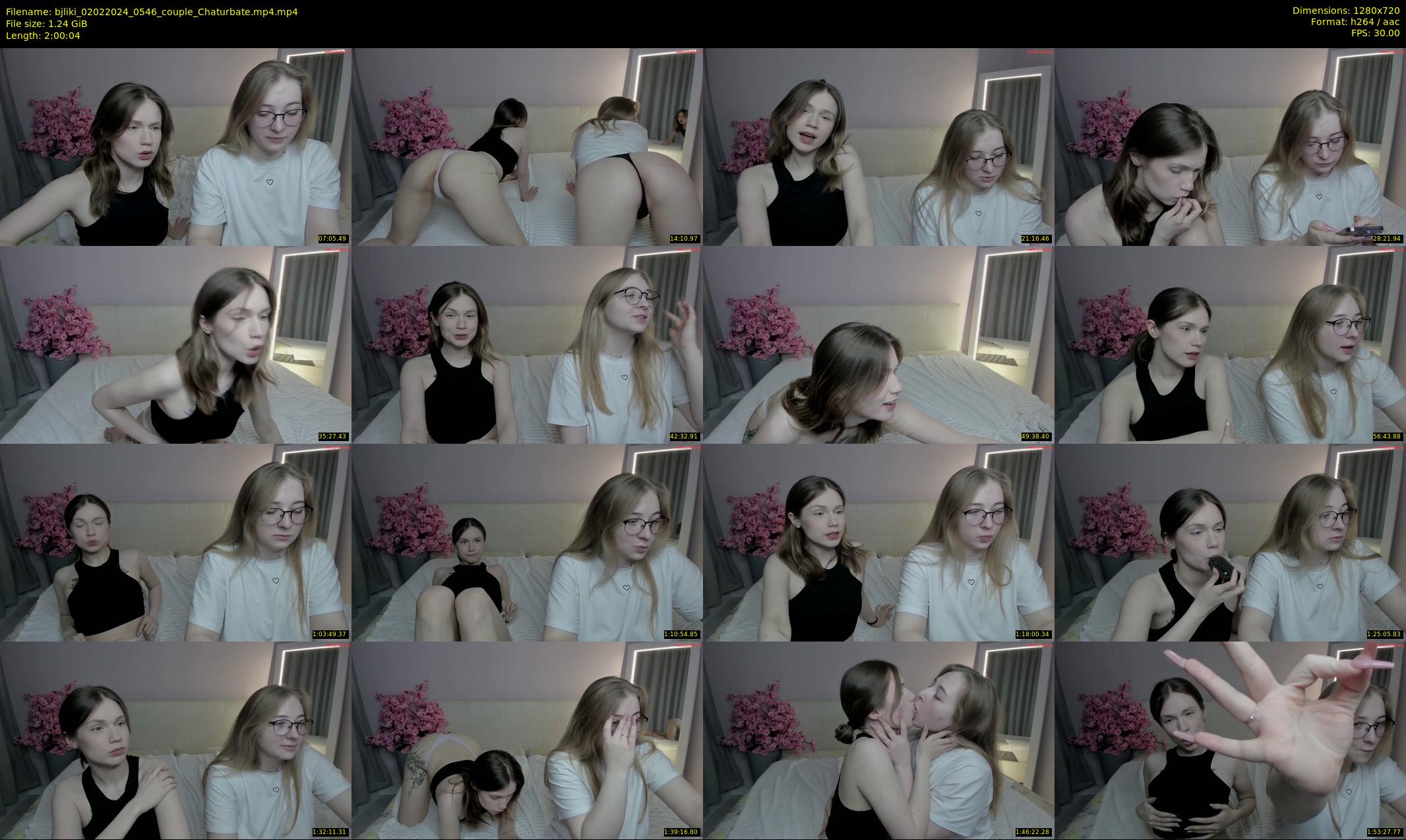bjliki — 121 minute Chaturbate couple cam show recording, 720p, Feb 2, 2024