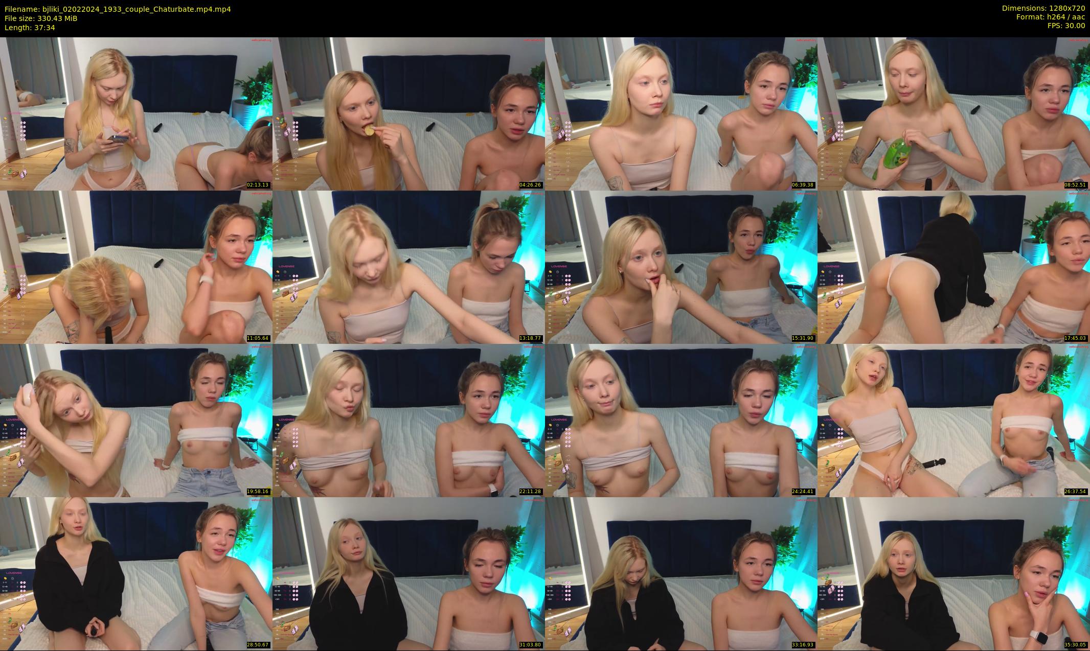 bjliki — 38 minute Chaturbate couple cam show recording, 720p, Feb 2, 2024
