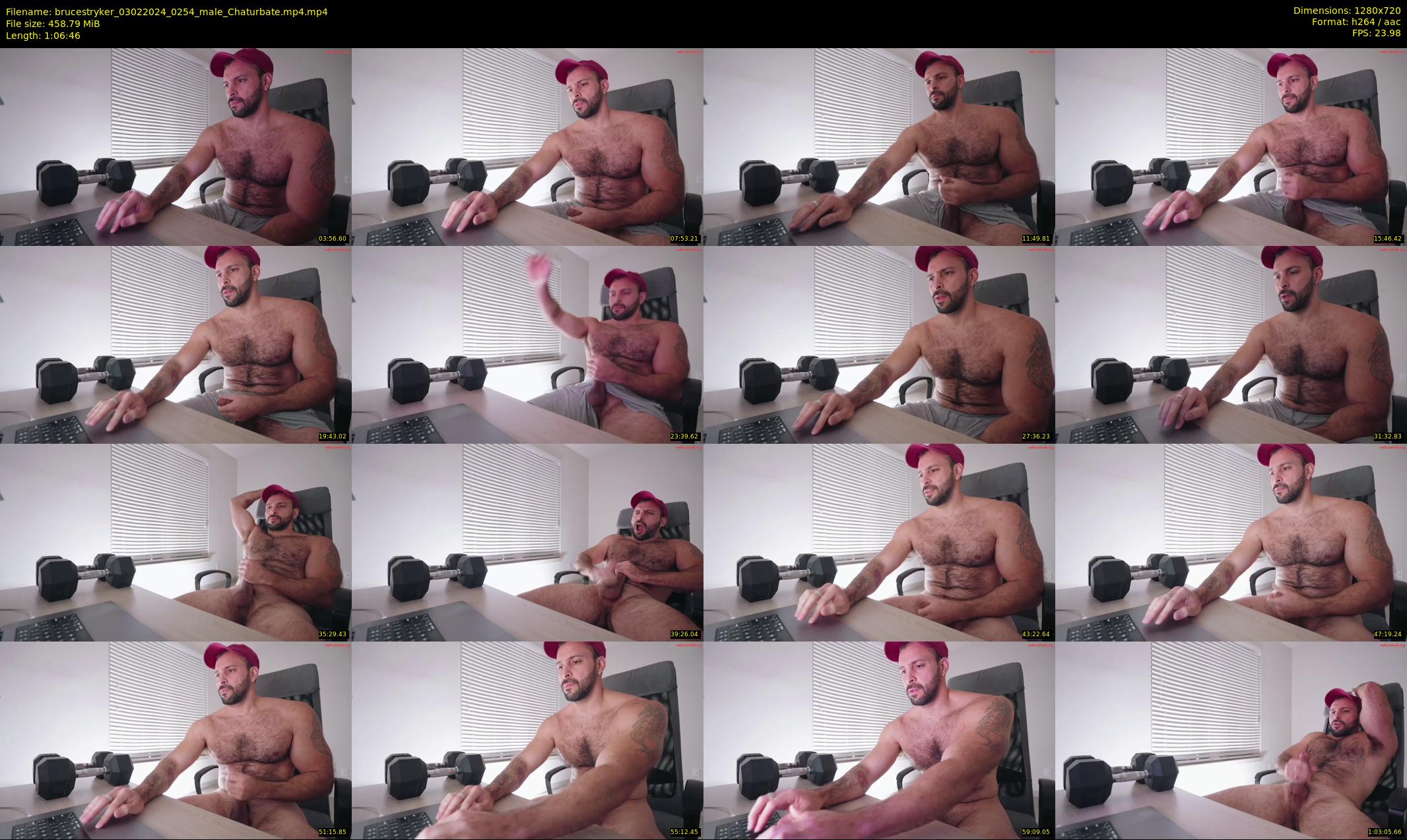brucestryker — 67 minute Chaturbate male cam show recording, 720p, Feb 3, 2024