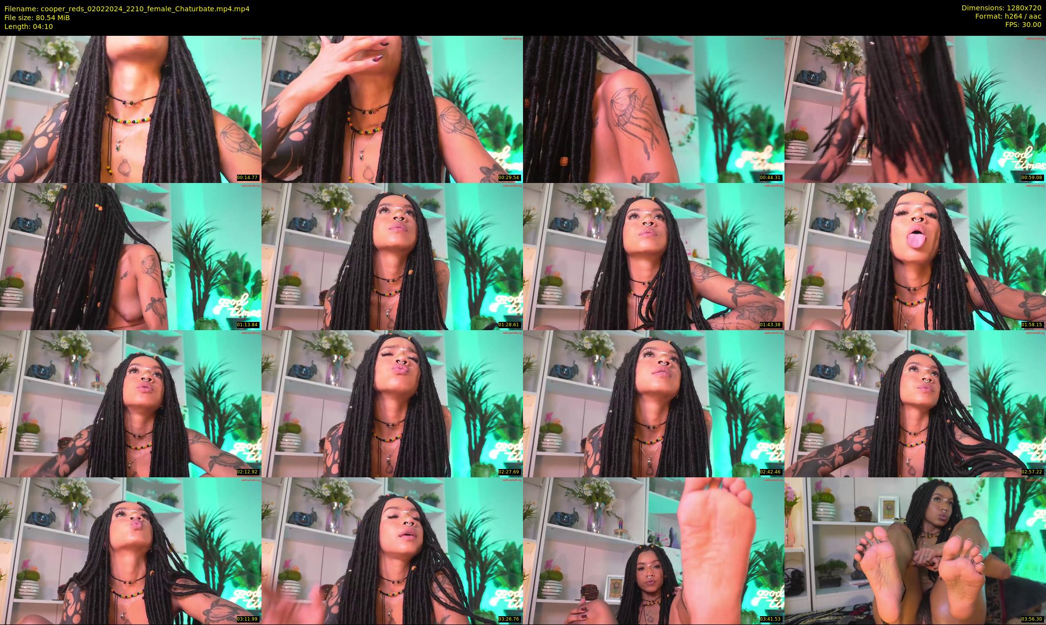 cooper_reds — 5 minute Chaturbate female cam show recording, 720p, Feb 2, 2024