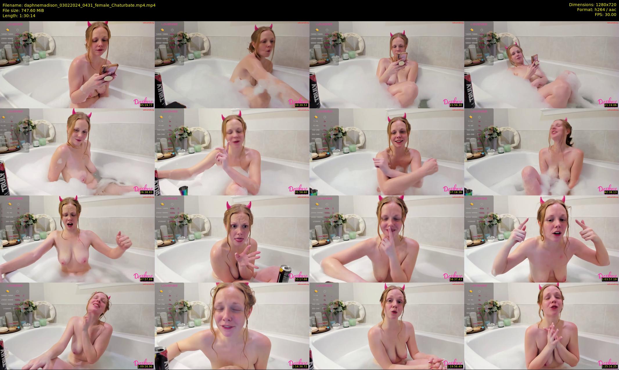 daphnemadison — 91 minute Chaturbate couple cam show recording, 720p, Feb 3, 2024