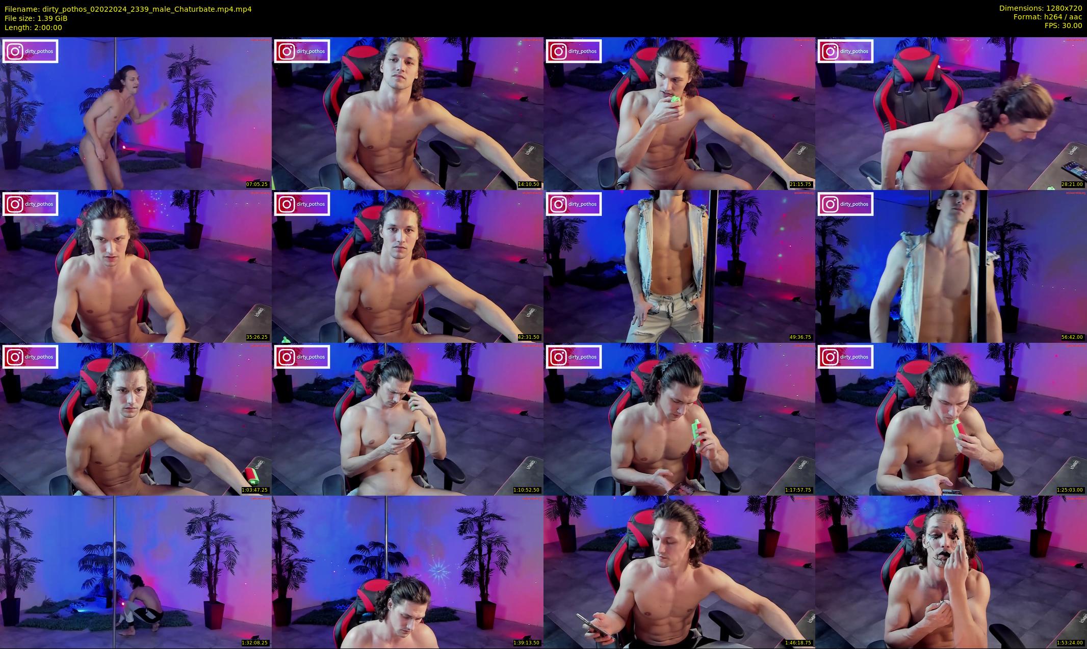 dirty_pothos — 120 minute Chaturbate male cam show recording, 720p, Feb 2, 2024