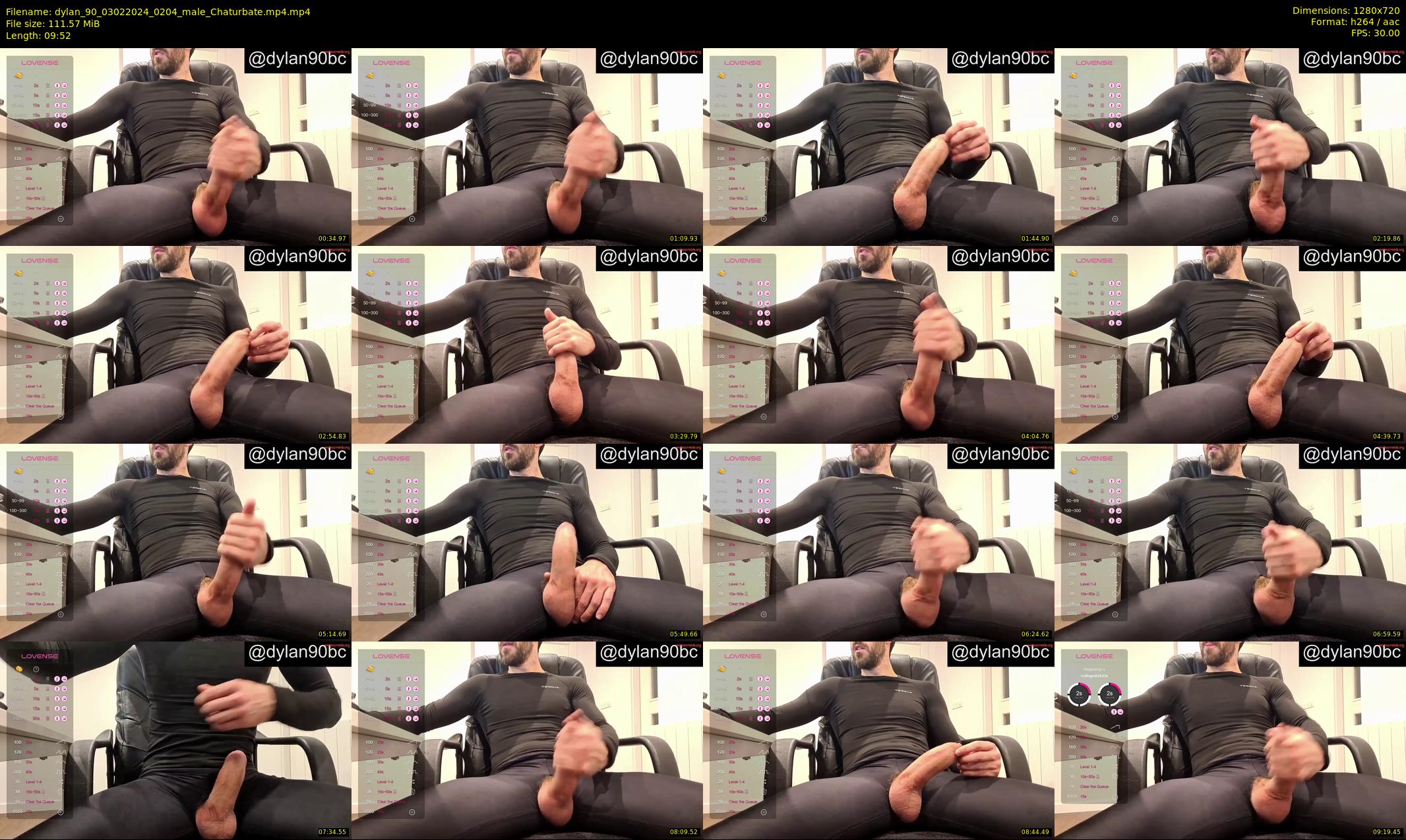 dylan_90 — 10 minute Chaturbate male cam show recording, 720p, Feb 3, 2024