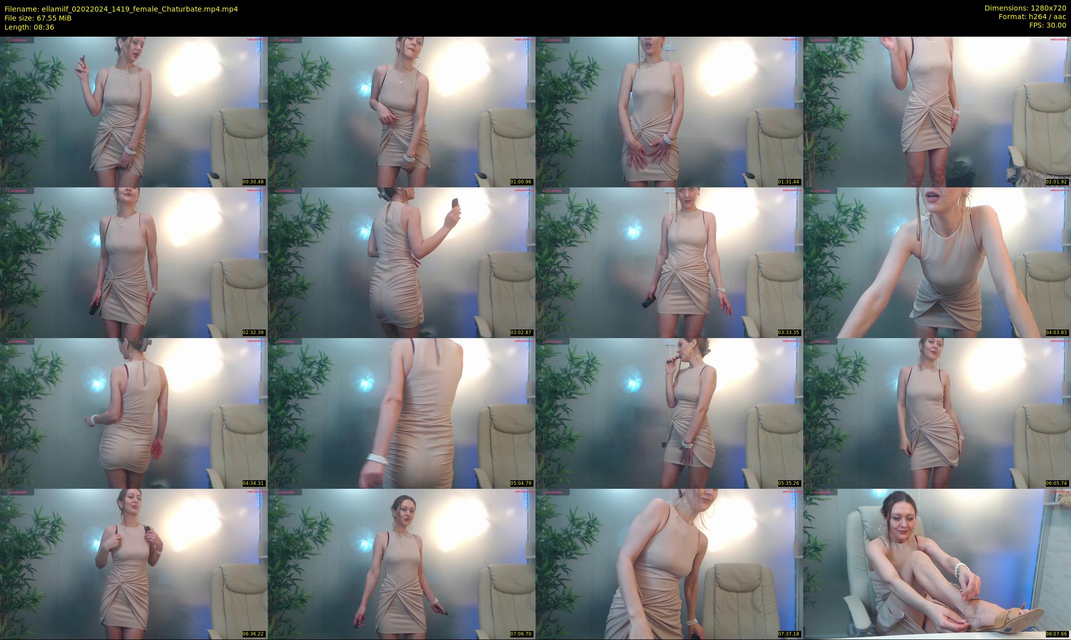ellamilf — 9 minute Chaturbate female cam show recording, 720p, Feb 2, 2024
