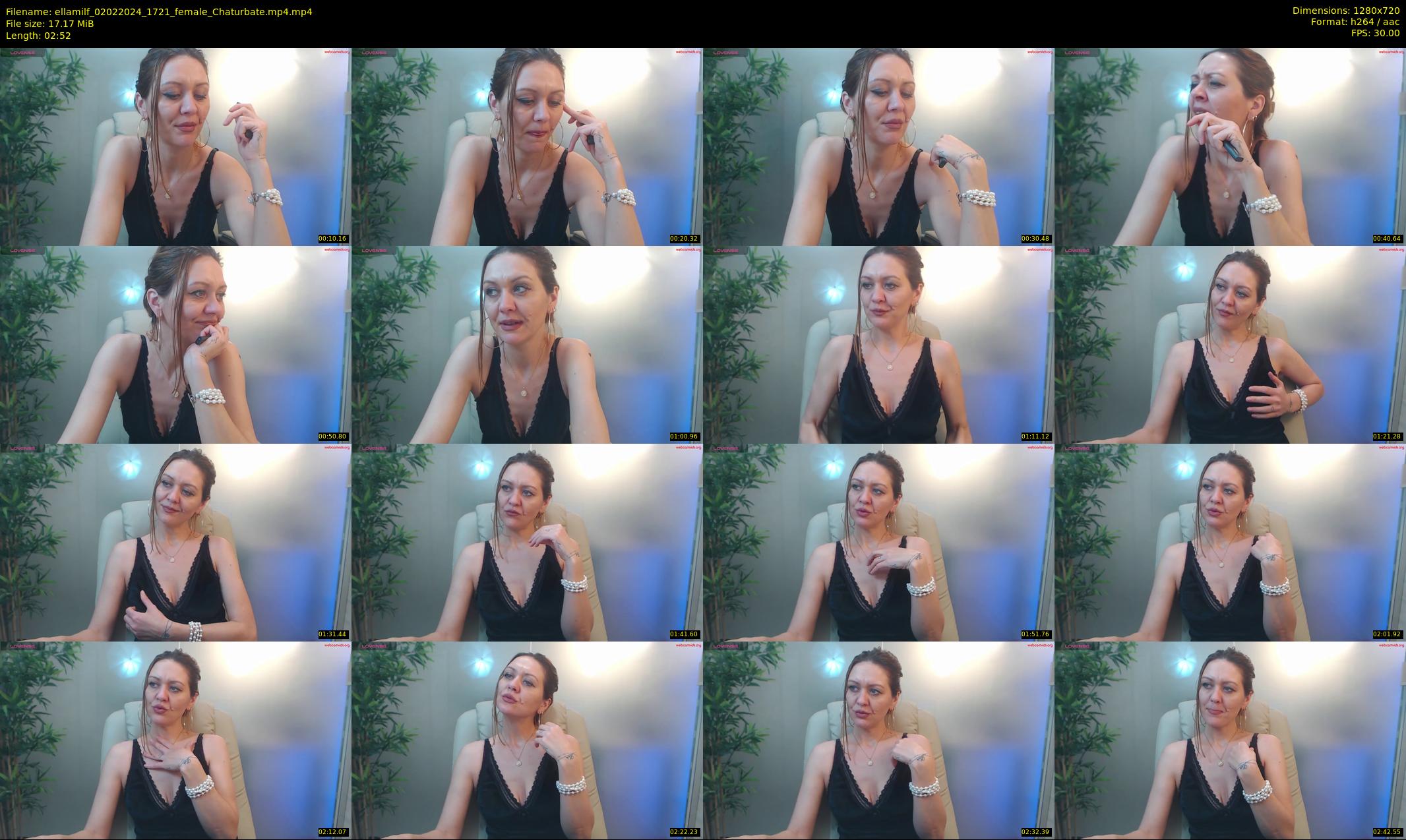 ellamilf — 3 minute Chaturbate female cam show recording, 720p, Feb 2, 2024