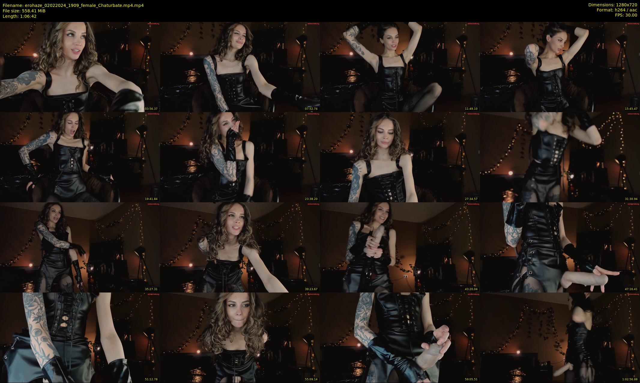 erohaze — 67 minute Chaturbate female cam show recording, 720p, Feb 2, 2024