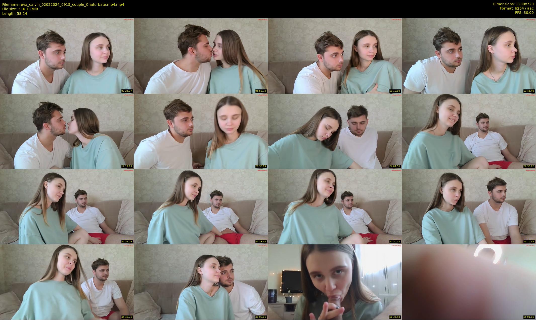eva_calvin — 59 minute Chaturbate couple cam show recording, 720p, Feb 2, 2024