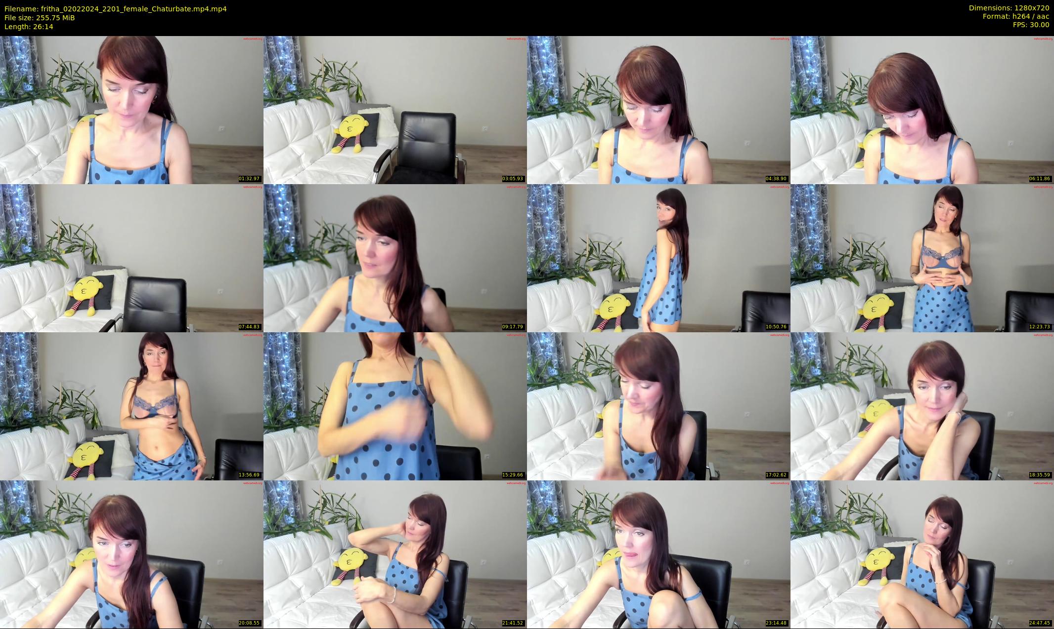 fritha — 27 minute Chaturbate female cam show recording, 720p, Feb 2, 2024