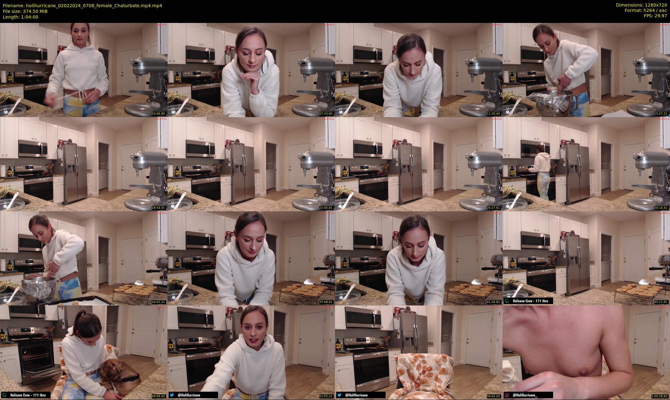 holihurricane — 64 minute Chaturbate female cam show recording, 720p, Feb 2, 2024