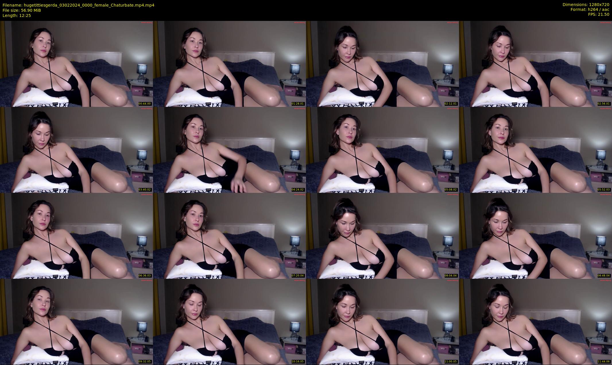 hugetittiesgerda — 13 minute Chaturbate female cam show recording, 720p, Feb 3, 2024