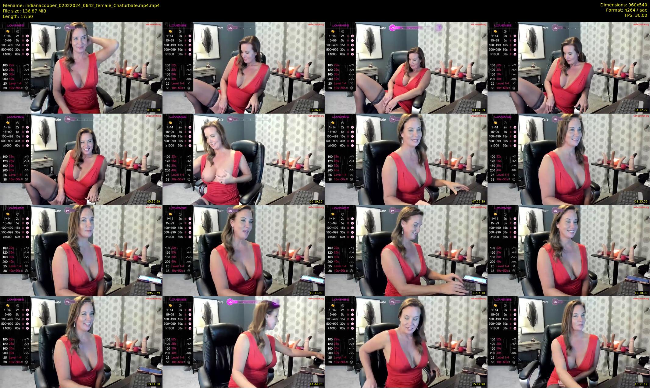 indianacooper — 18 minute Chaturbate female cam show recording, 480p, Feb 2, 2024