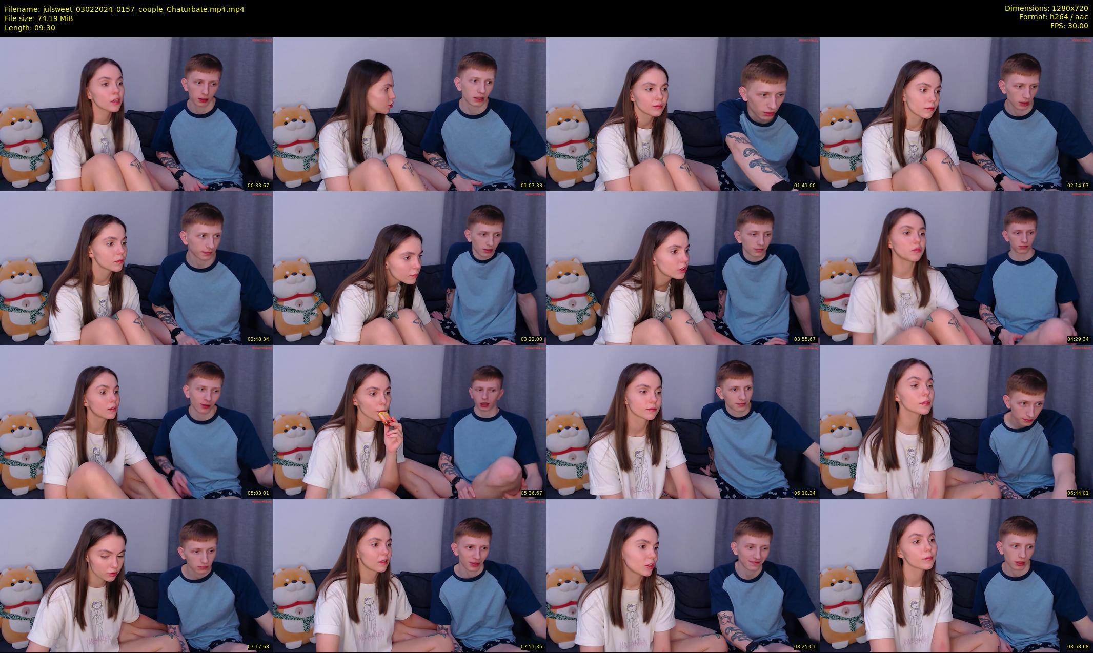 julsweet — 10 minute Chaturbate male cam show recording, 720p, Feb 3, 2024