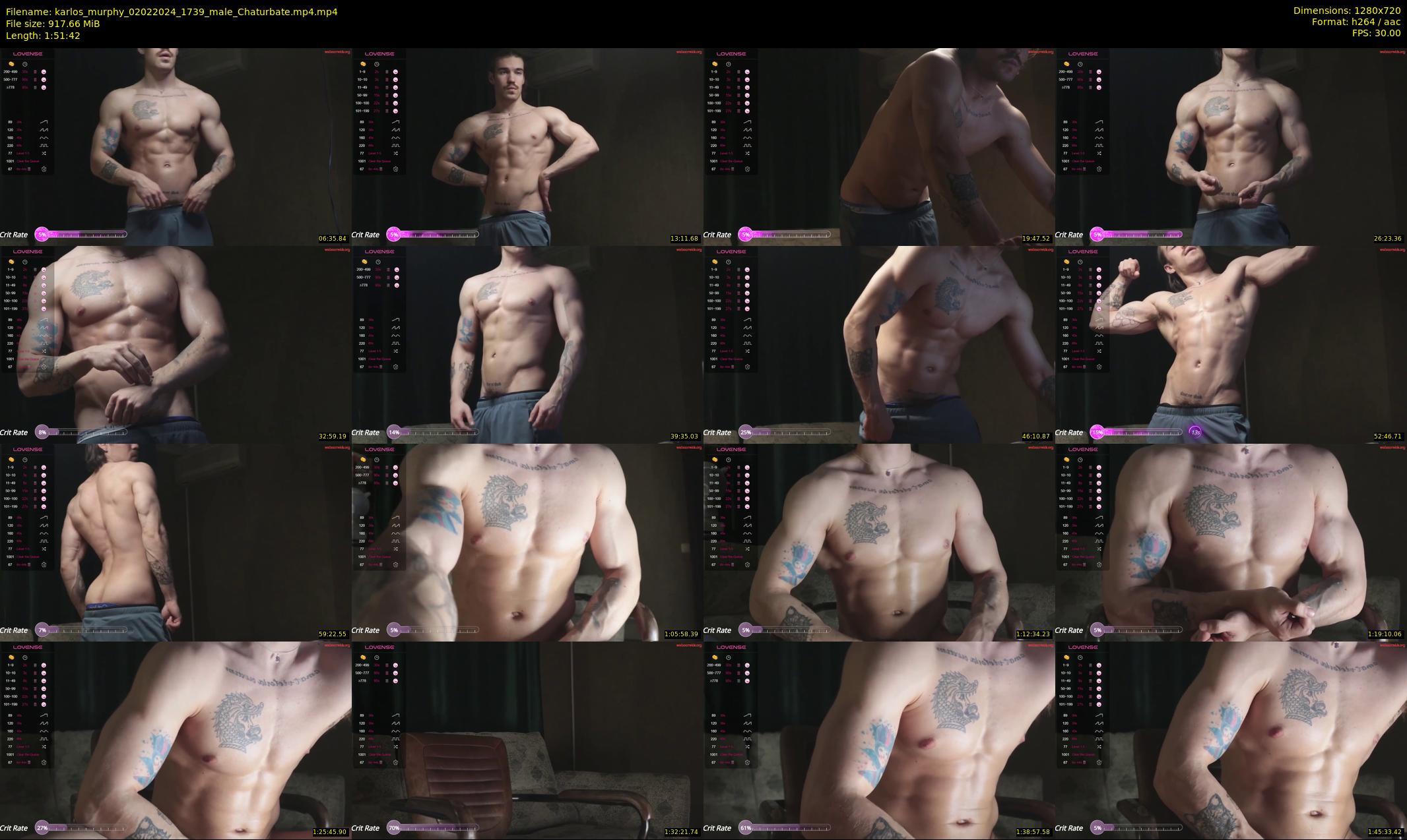 karlos_murphy — 112 minute Chaturbate male cam show recording, 720p, Feb 2, 2024