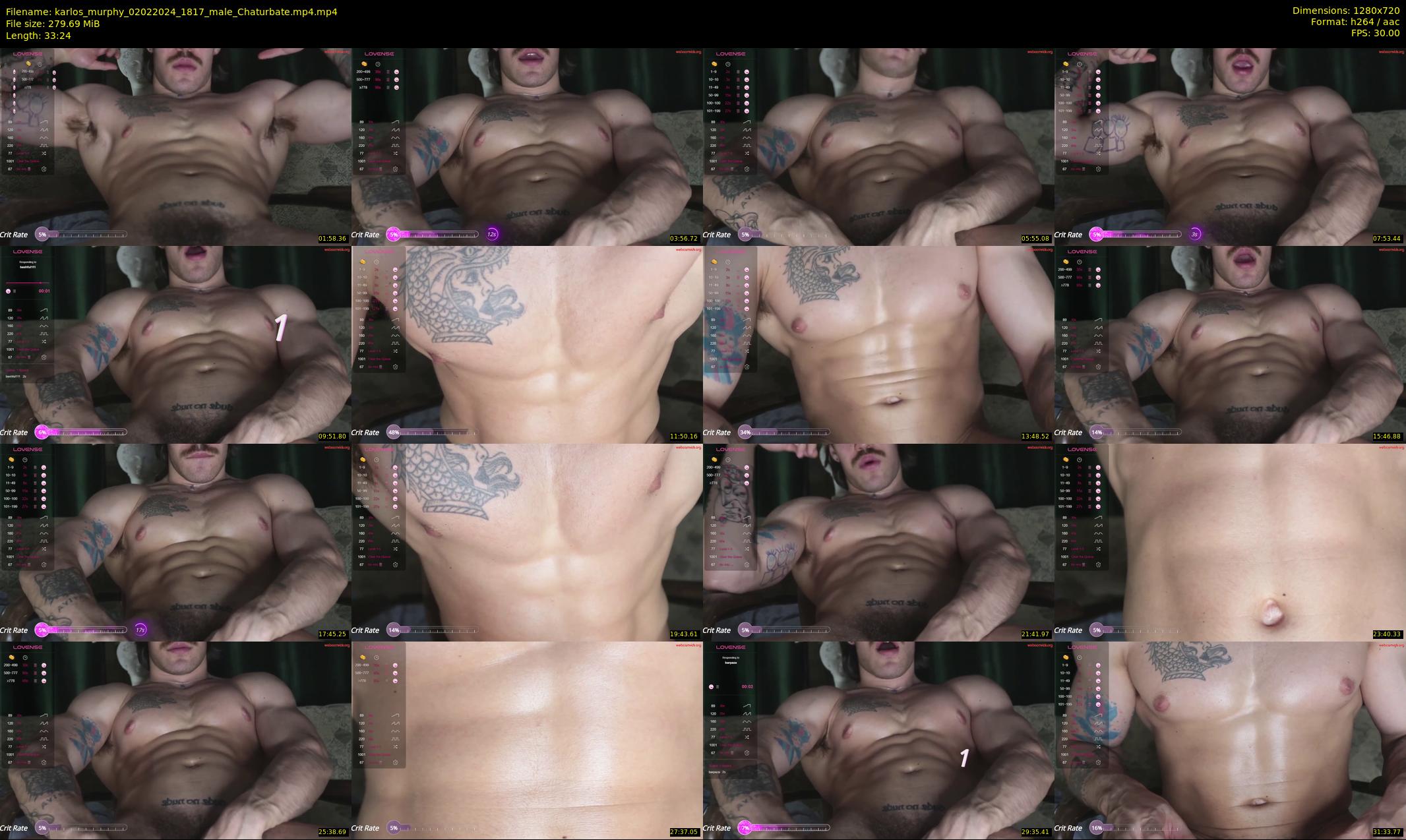 karlos_murphy — 34 minute Chaturbate male cam show recording, 720p, Feb 2, 2024
