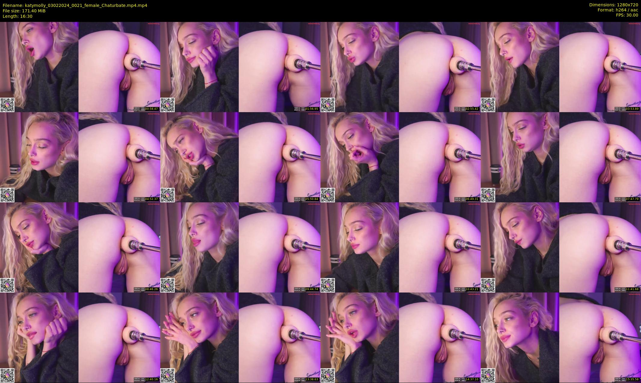 katymolly — 17 minute Chaturbate female cam show recording, 720p, Feb 3, 2024