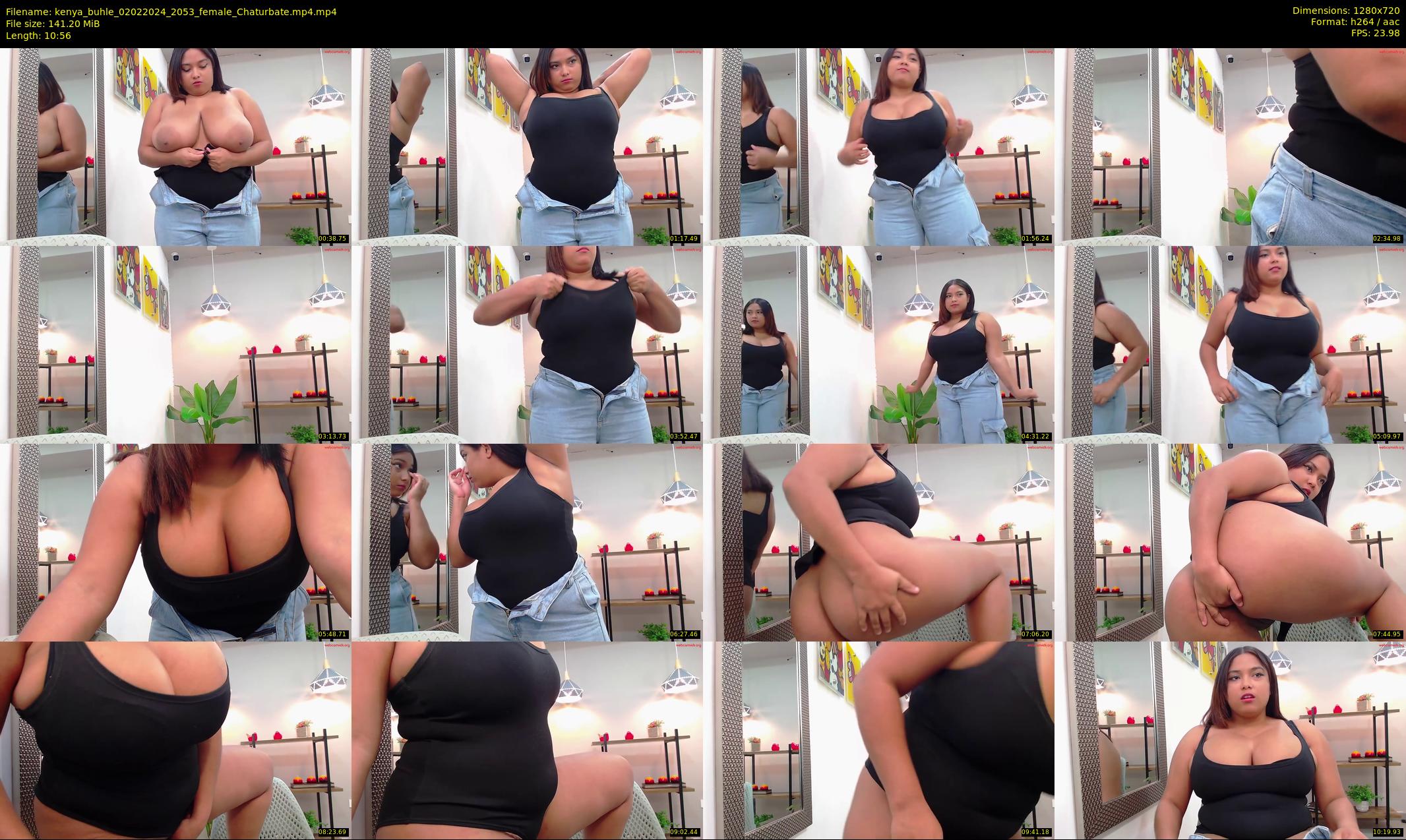 kenya_buhle — 11 minute Chaturbate female cam show recording, 720p, Feb 2, 2024