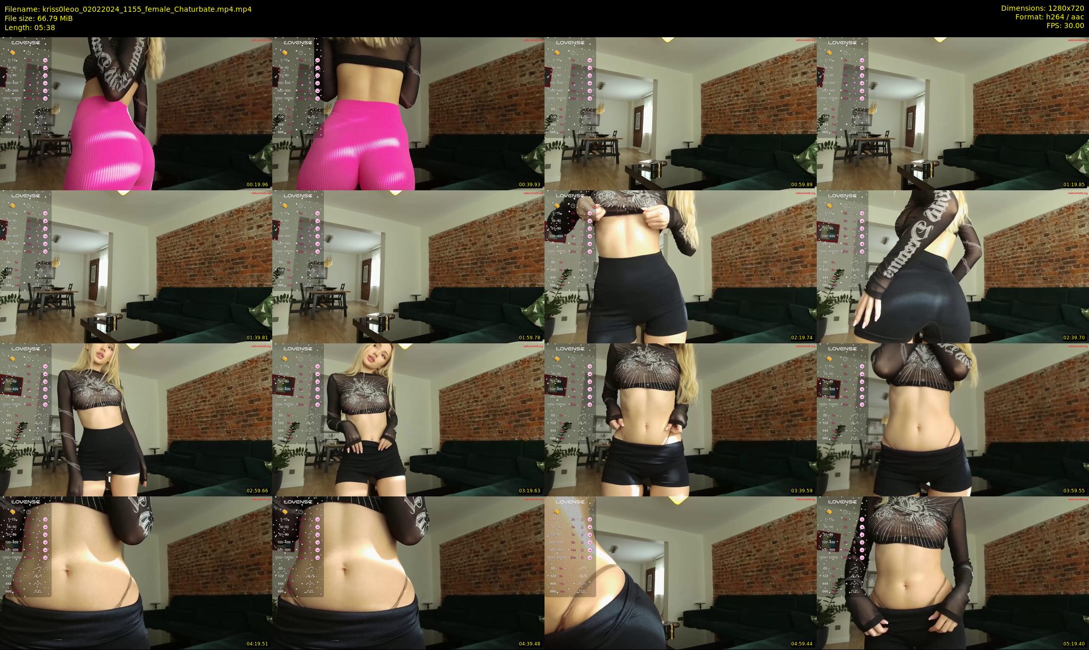 kriss0leoo — 6 minute Chaturbate couple cam show recording, 720p, Feb 2, 2024