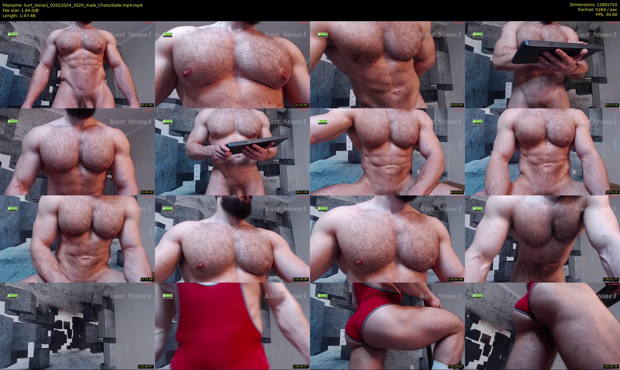 kurt_stone1 — 108 minute Chaturbate male cam show recording, 720p, Feb 2, 2024