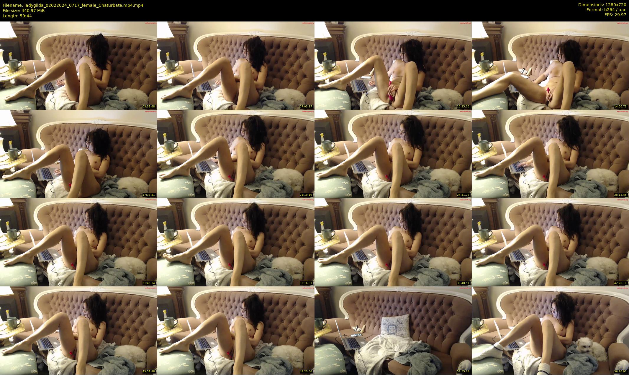 ladygilda — 60 minute Chaturbate female cam show recording, 720p, Feb 2, 2024
