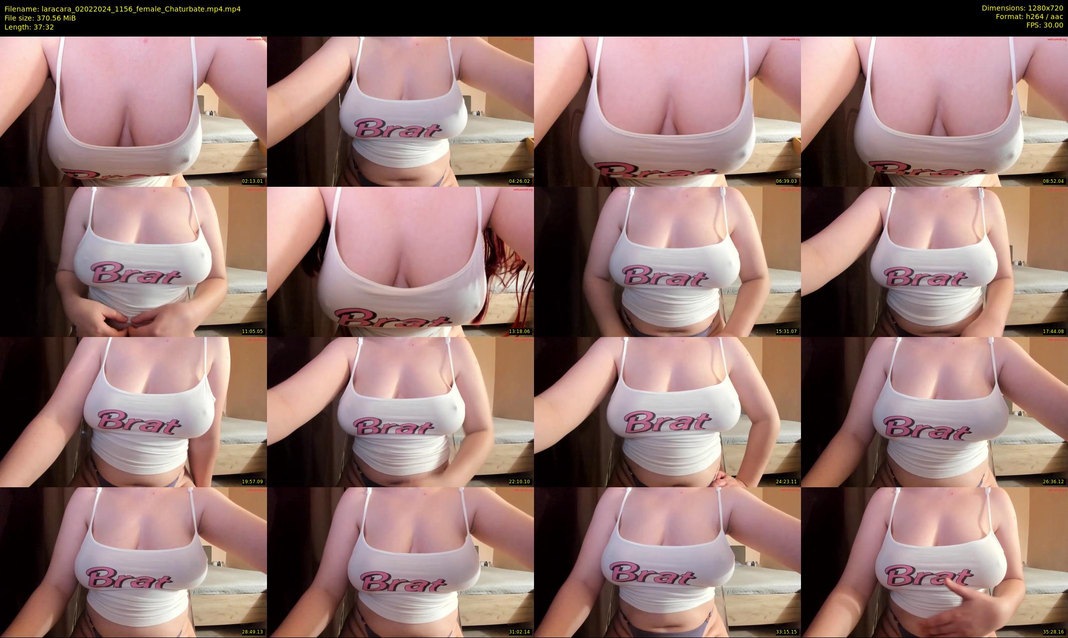 laracara — 38 minute Chaturbate female cam show recording, 720p, Feb 2, 2024