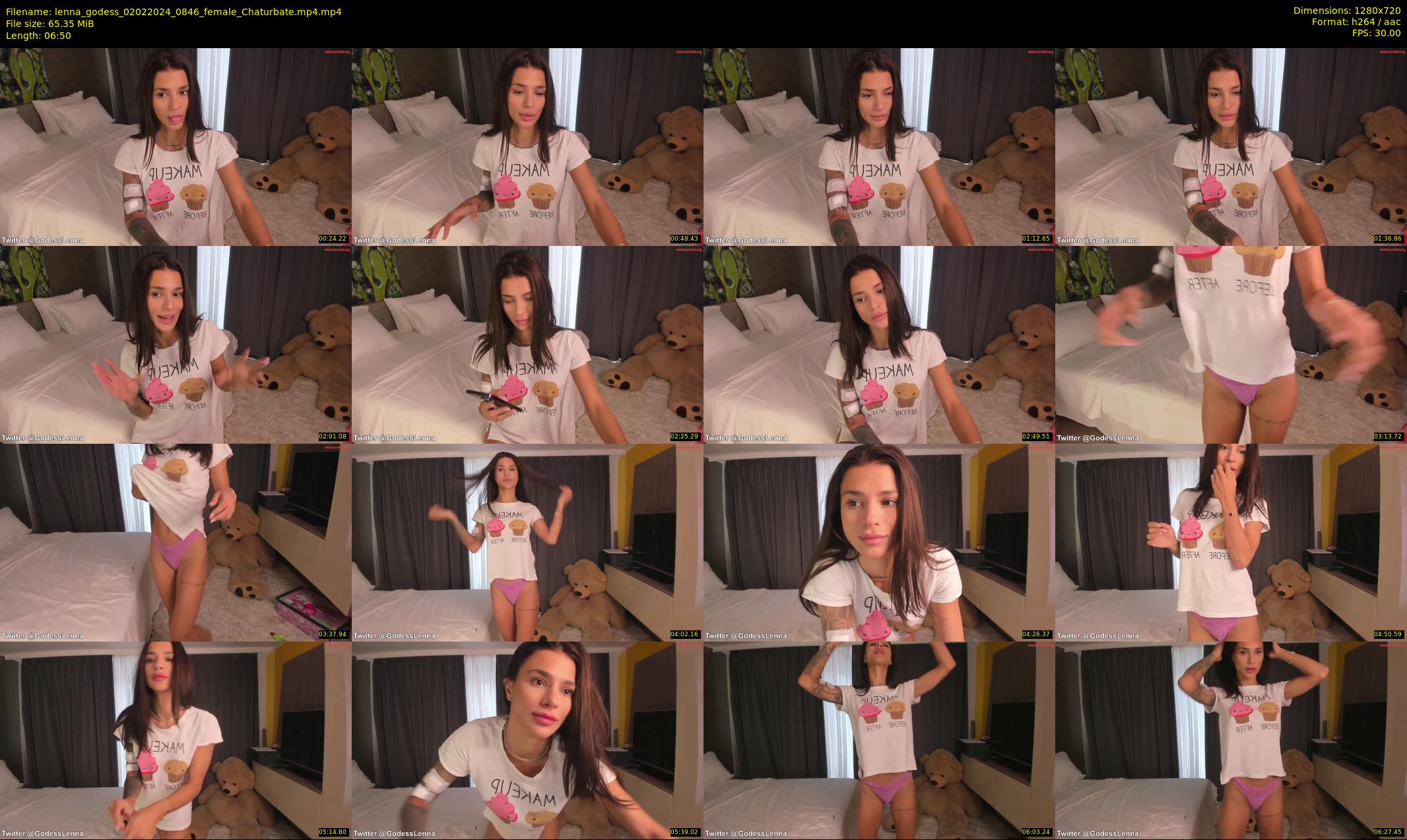 lenna_godess — 7 minute Chaturbate female cam show recording, 720p, Feb 2, 2024