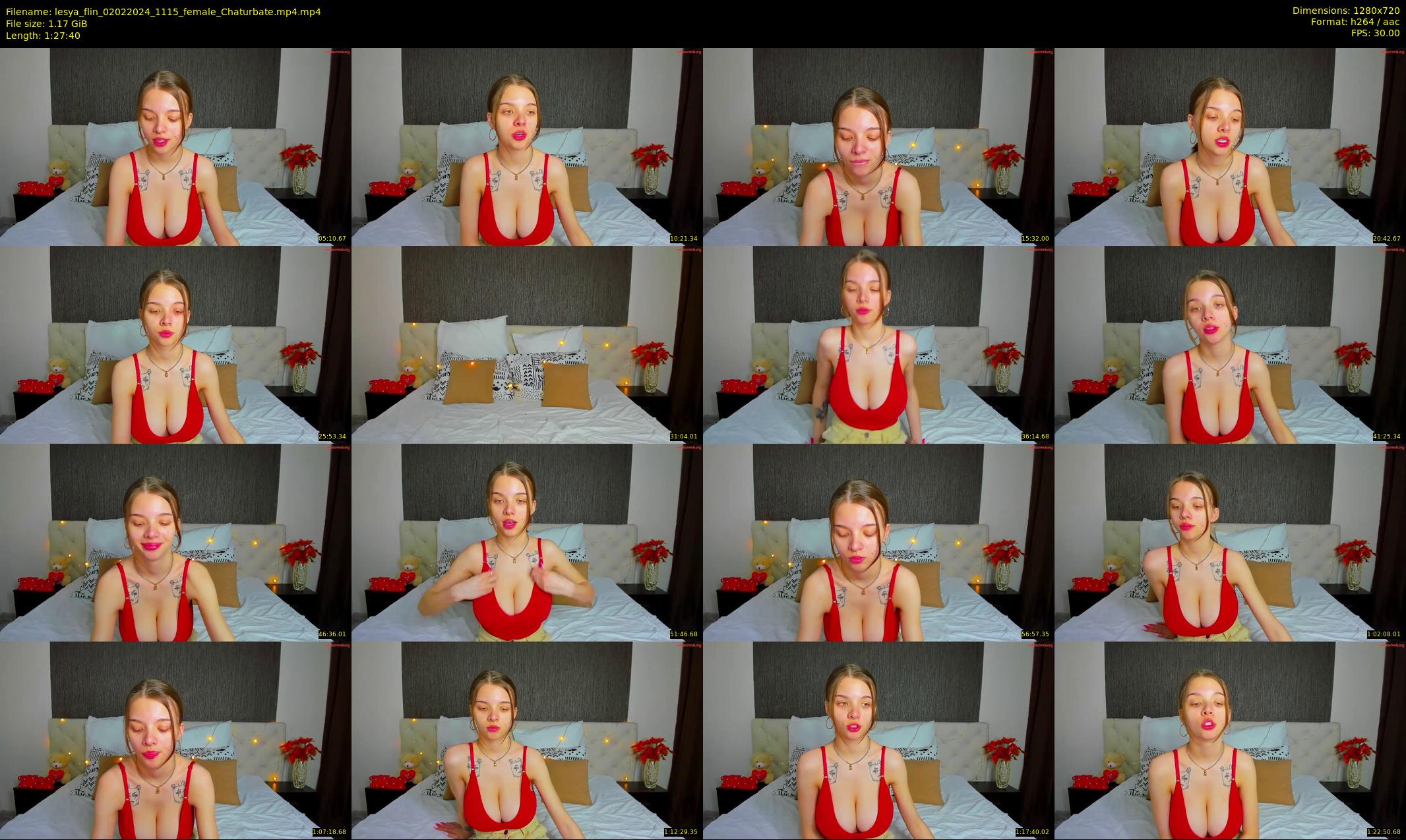 lesya_flin — 88 minute Chaturbate female cam show recording, 720p, Feb 2, 2024