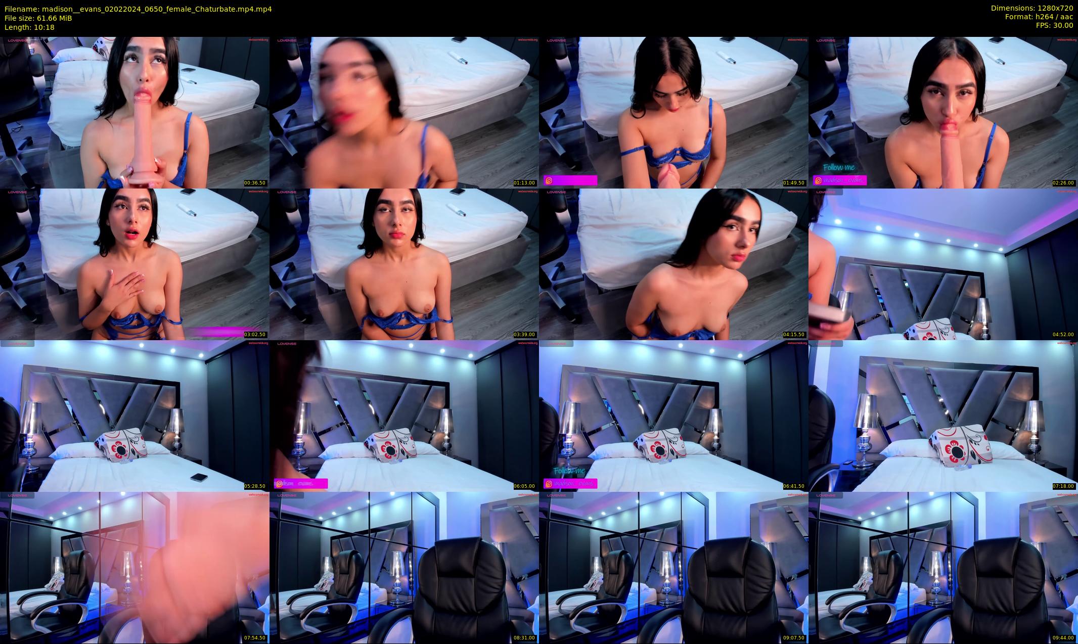 madison__evans — 11 minute Chaturbate female cam show recording, 720p, Feb 2, 2024