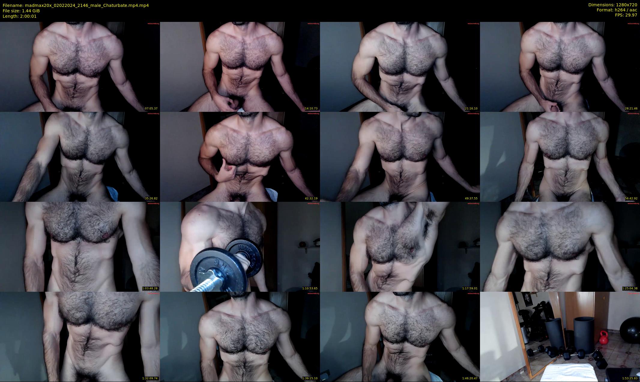 madmax20x — 121 minute Chaturbate male cam show recording, 720p, Feb 2, 2024