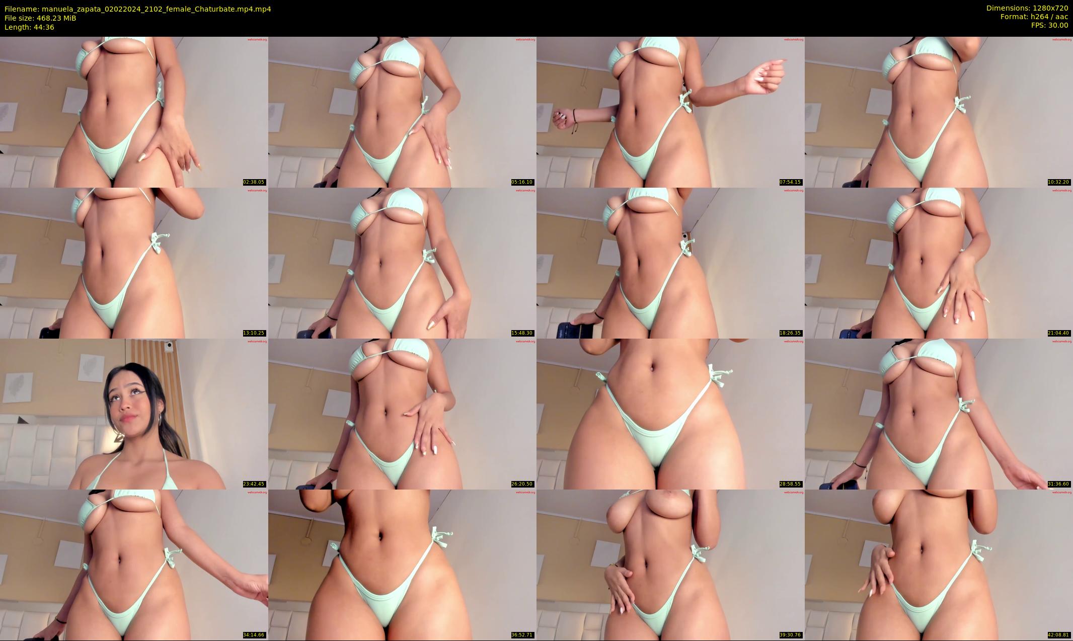 manuela_zapata — 45 minute Chaturbate female cam show recording, 720p, Feb 2, 2024