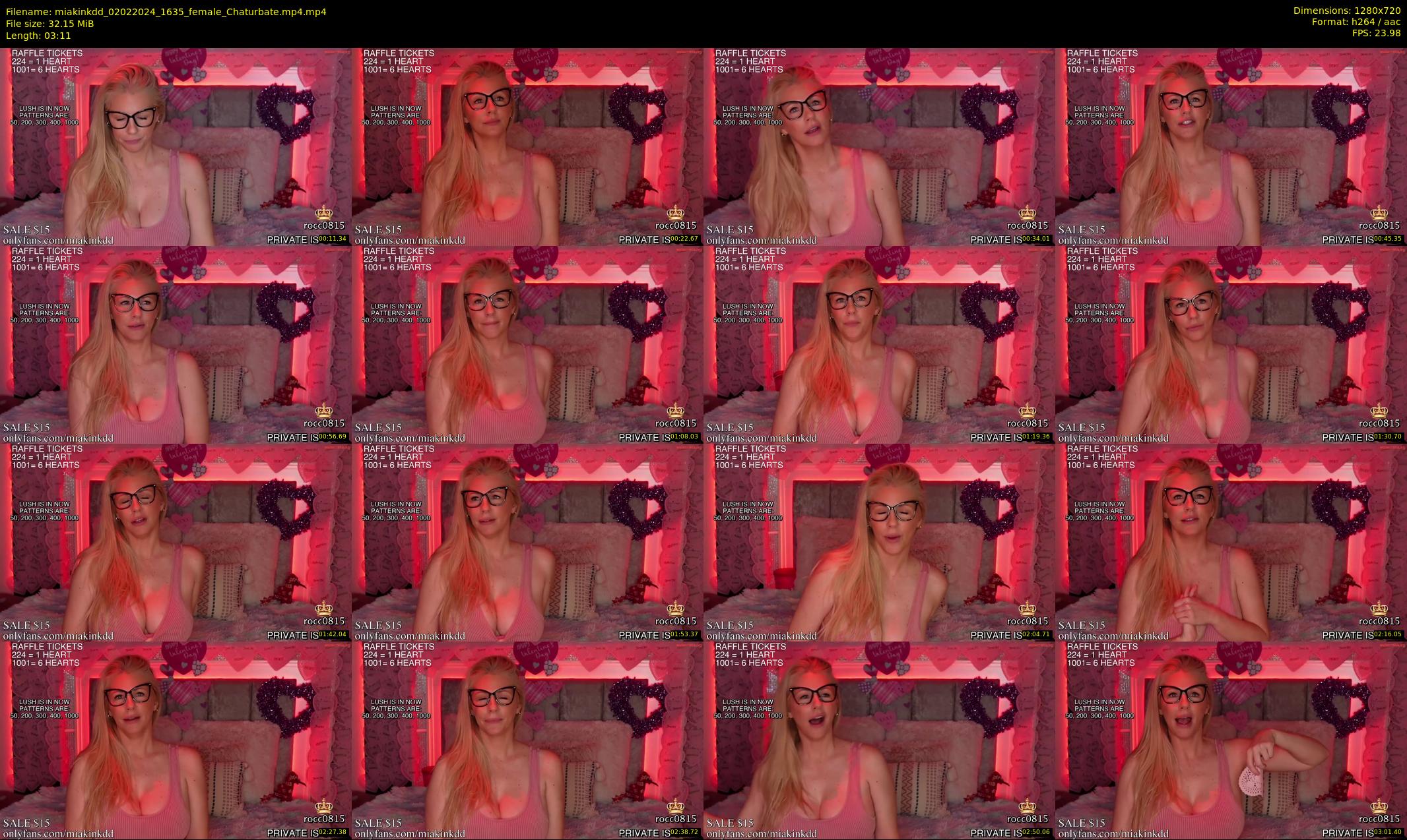miakinkdd — 4 minute Chaturbate female cam show recording, 720p, Feb 2, 2024