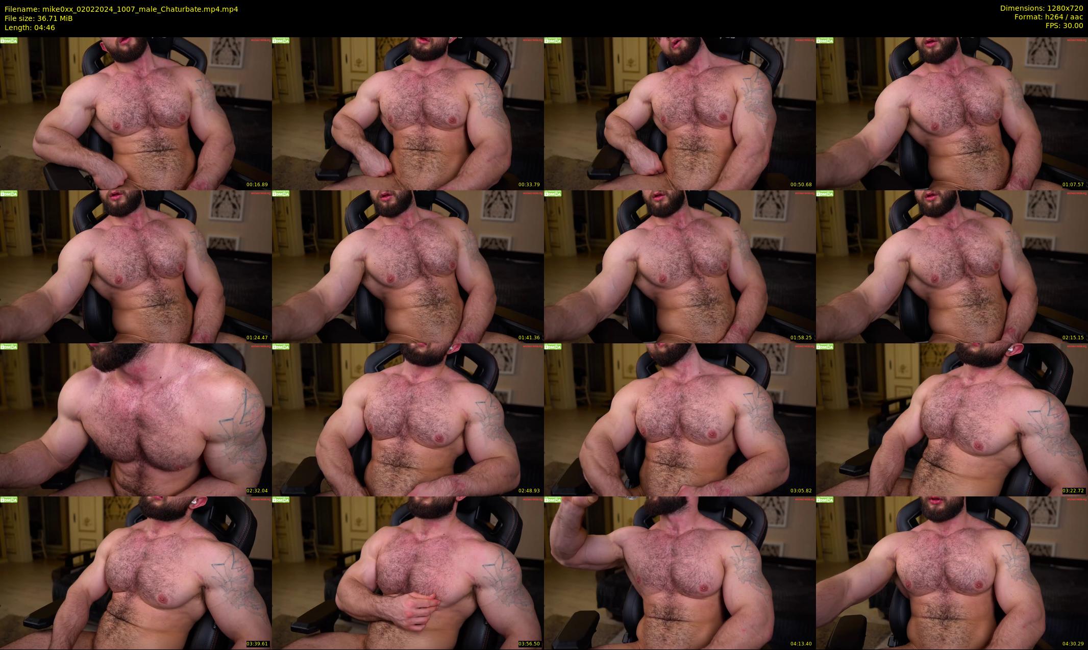 mike0xx — 5 minute Chaturbate male cam show recording, 720p, Feb 2, 2024
