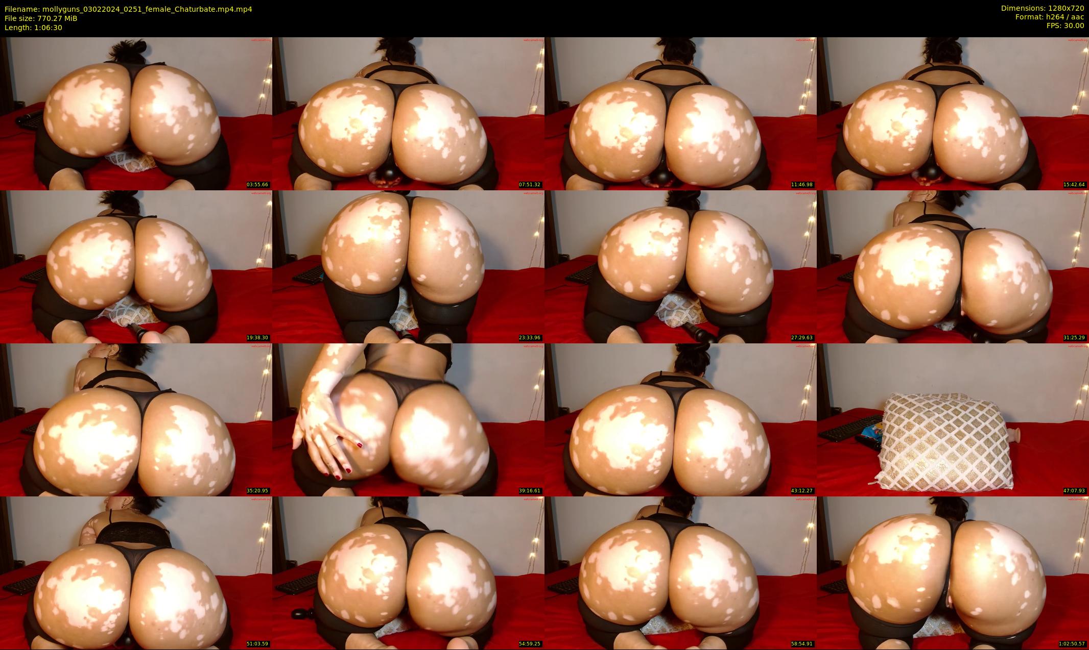 mollyguns — 67 minute Chaturbate female cam show recording, 720p, Feb 3, 2024