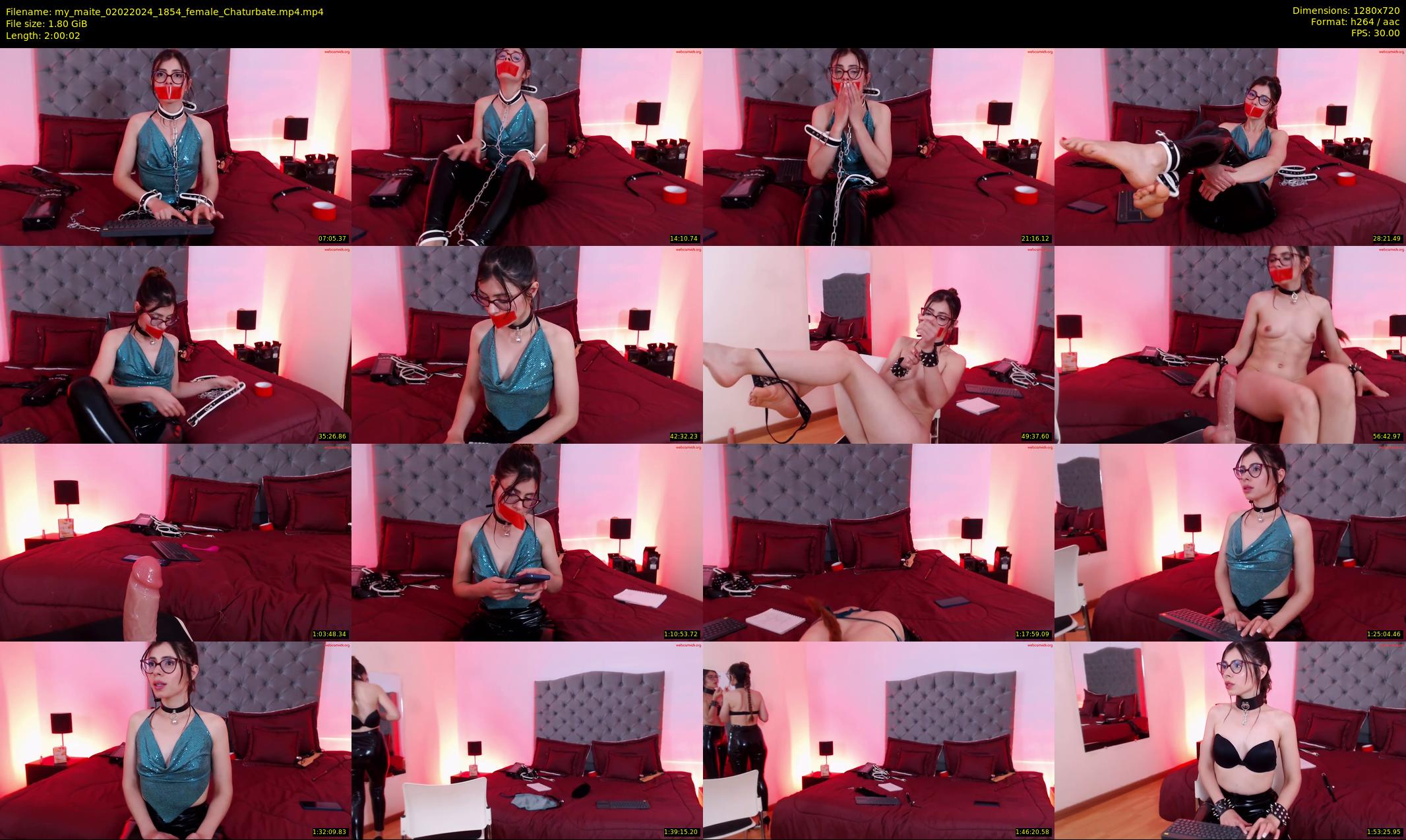 my_maite — 121 minute Chaturbate female cam show recording, 720p, Feb 2, 2024