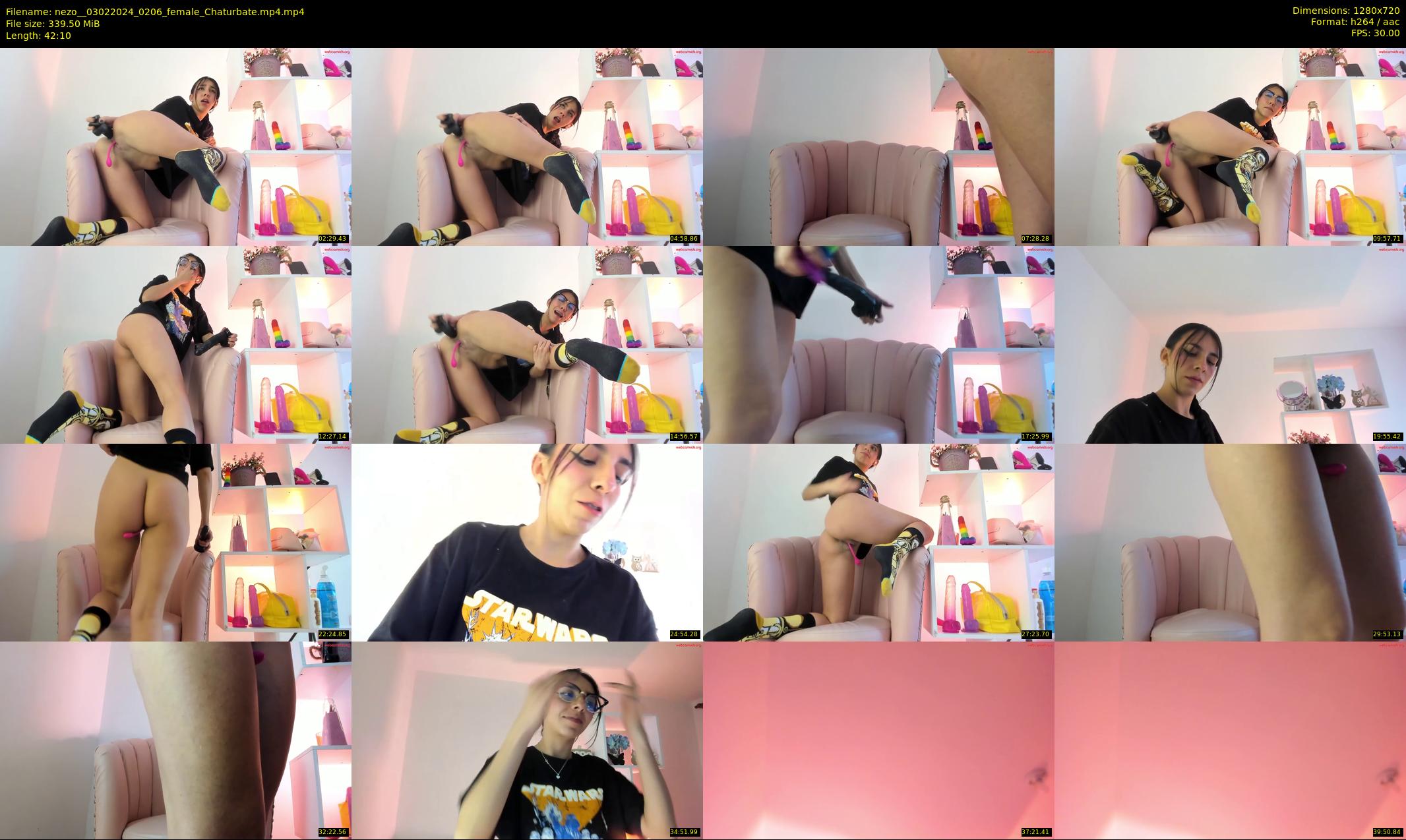 nezo_ — 43 minute Chaturbate female cam show recording, 720p, Feb 3, 2024