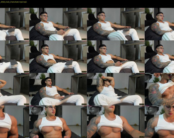 nicolasmuscle — 9 minute Chaturbate male cam show recording, 720p, Feb 3, 2024
