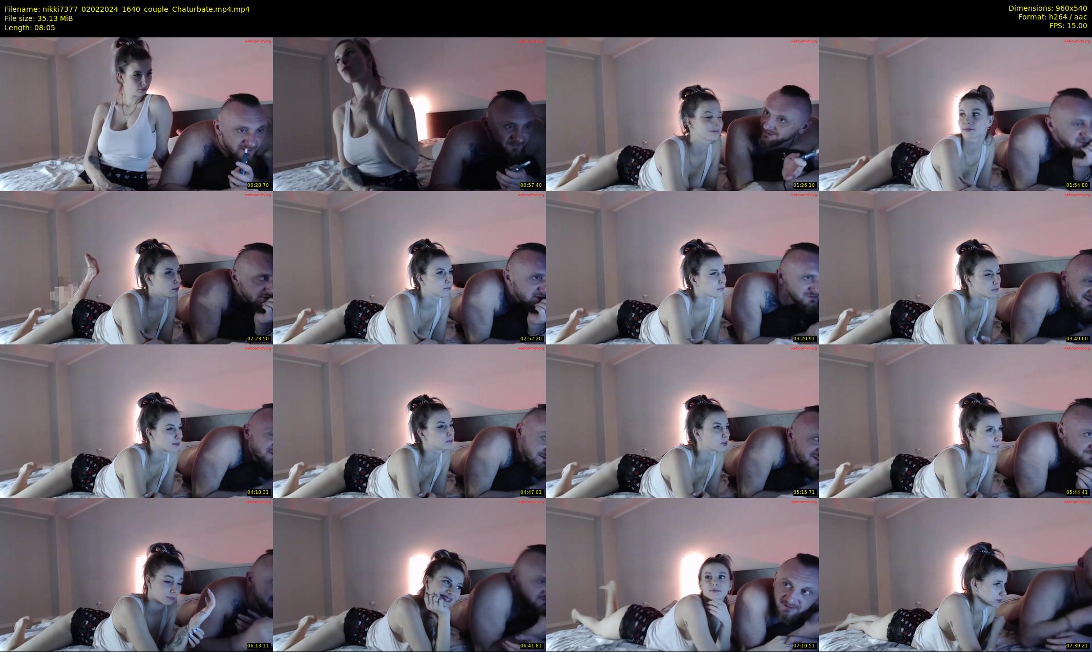 nikki7377 — 9 minute Chaturbate couple cam show recording, 480p, Feb 2, 2024