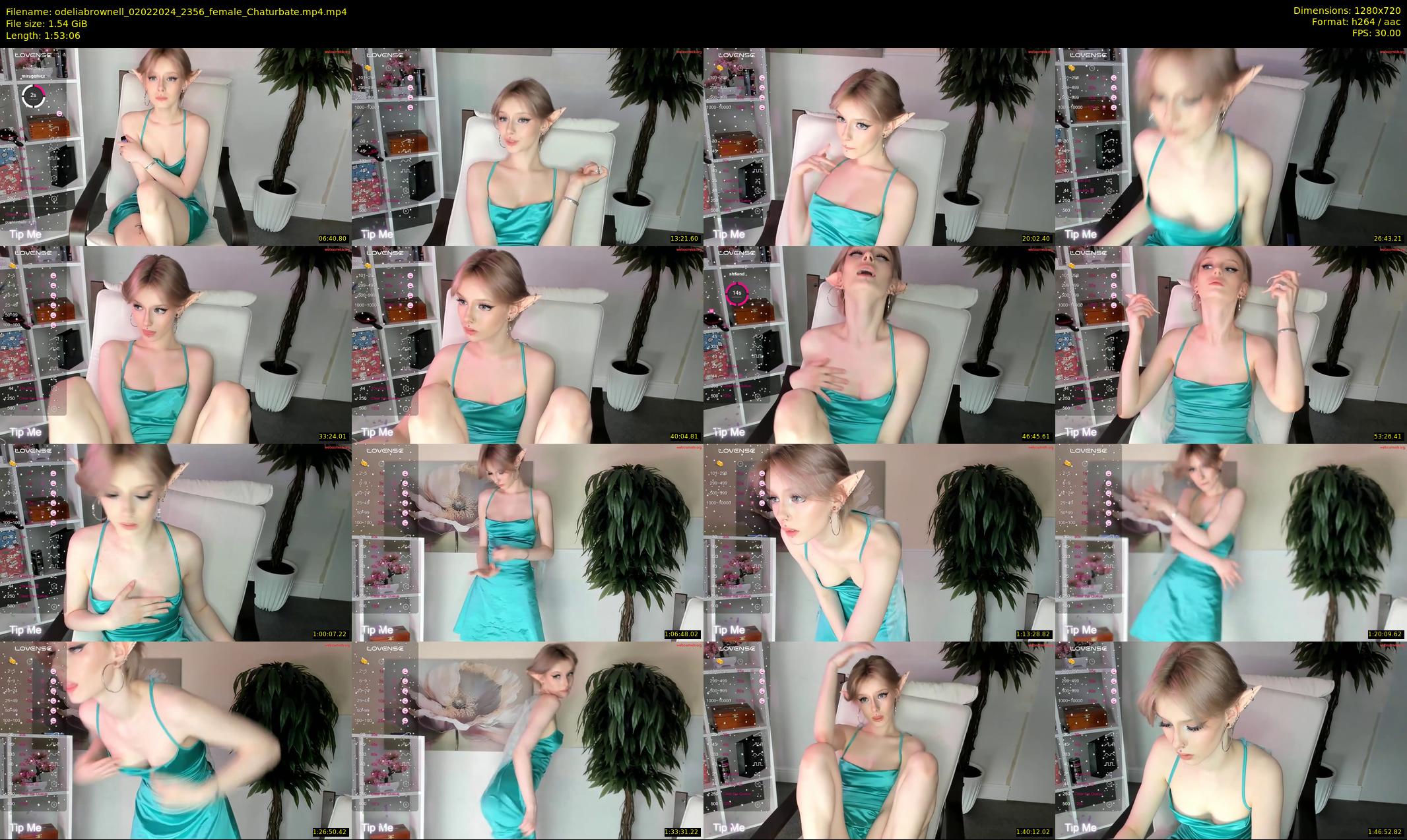 odeliabrownell — 114 minute Chaturbate female cam show recording, 720p, Feb 2, 2024