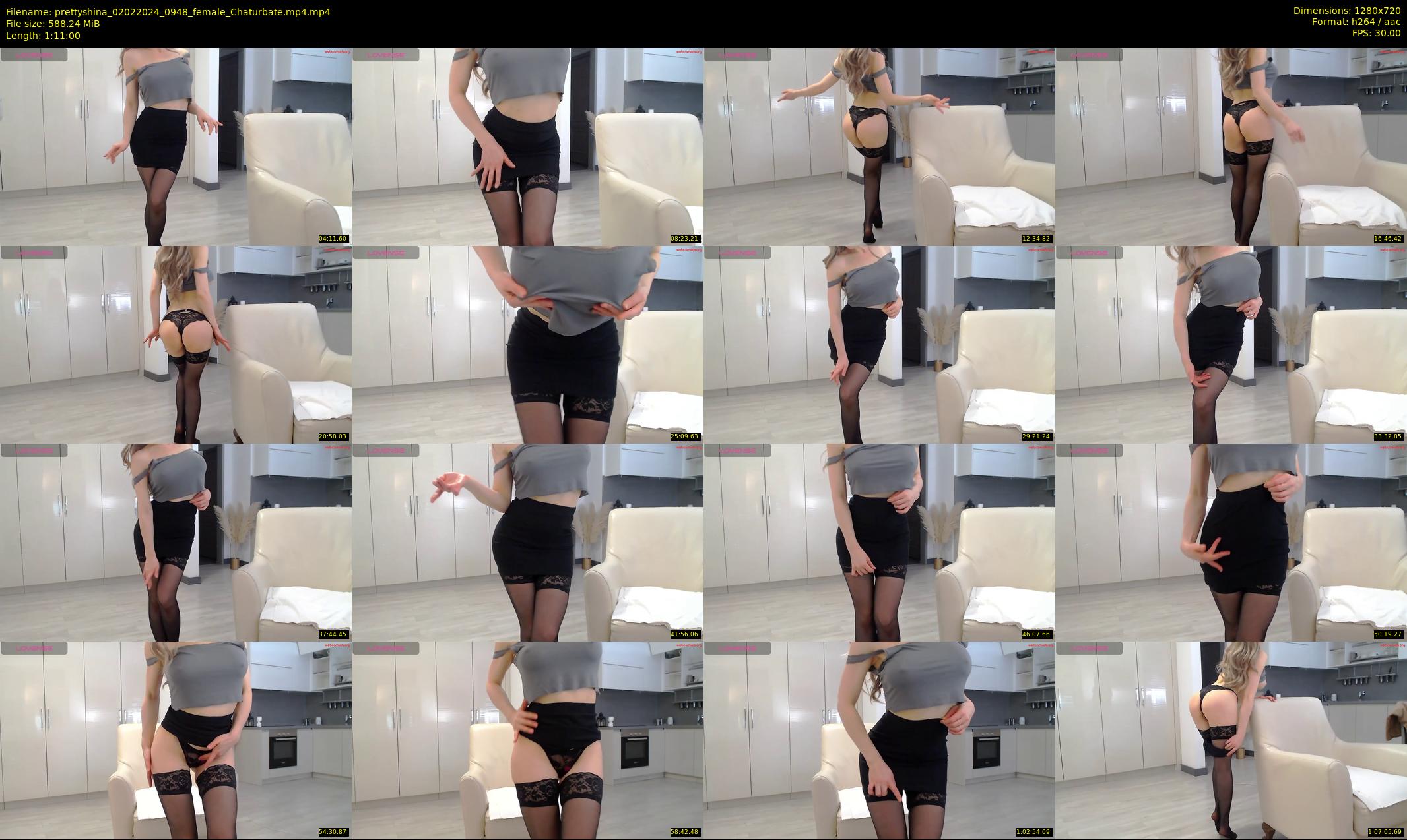 prettyshina — 71 minute Chaturbate female cam show recording, 720p, Feb 2, 2024