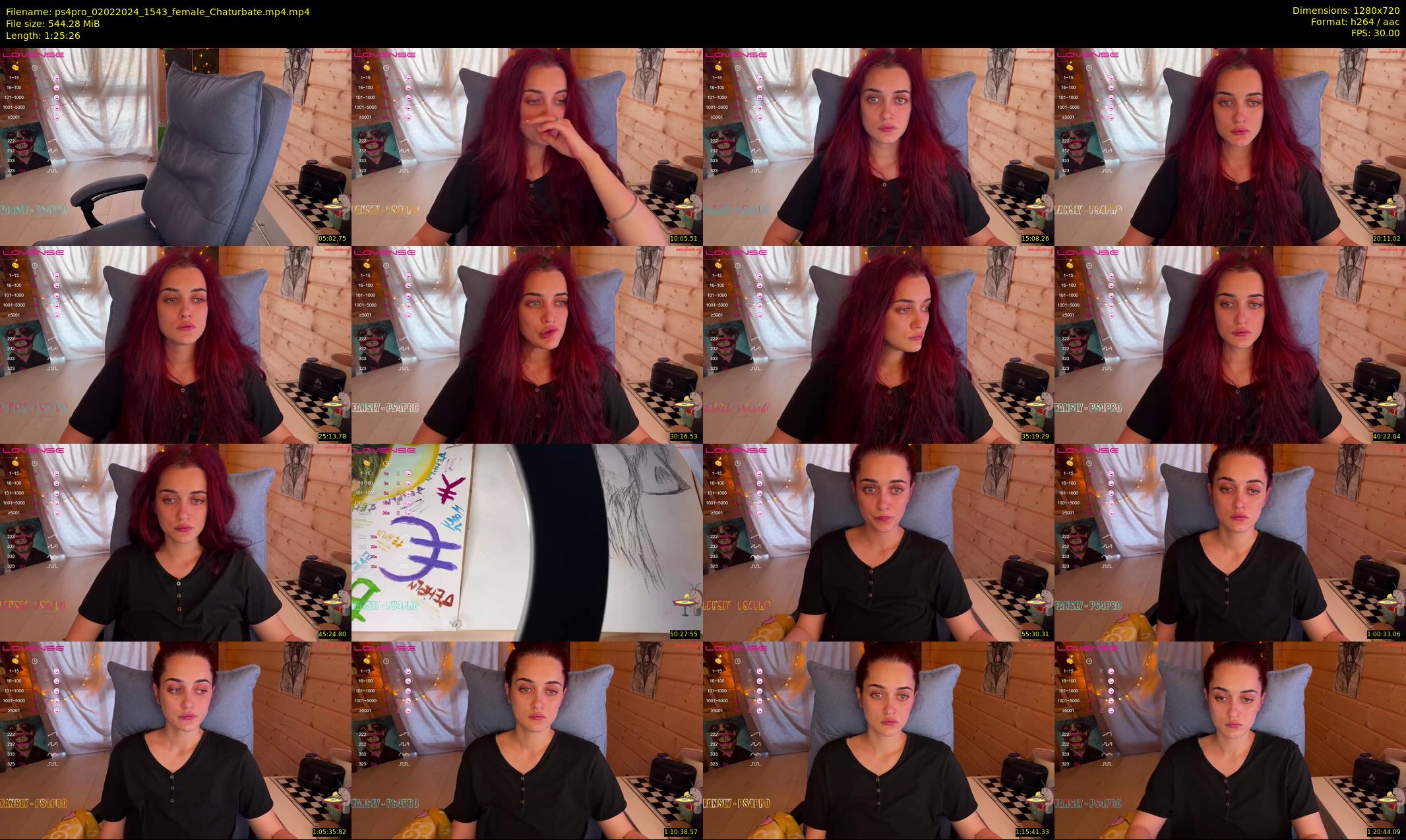 ps4pro — 86 minute Chaturbate female cam show recording, 720p, Feb 2, 2024