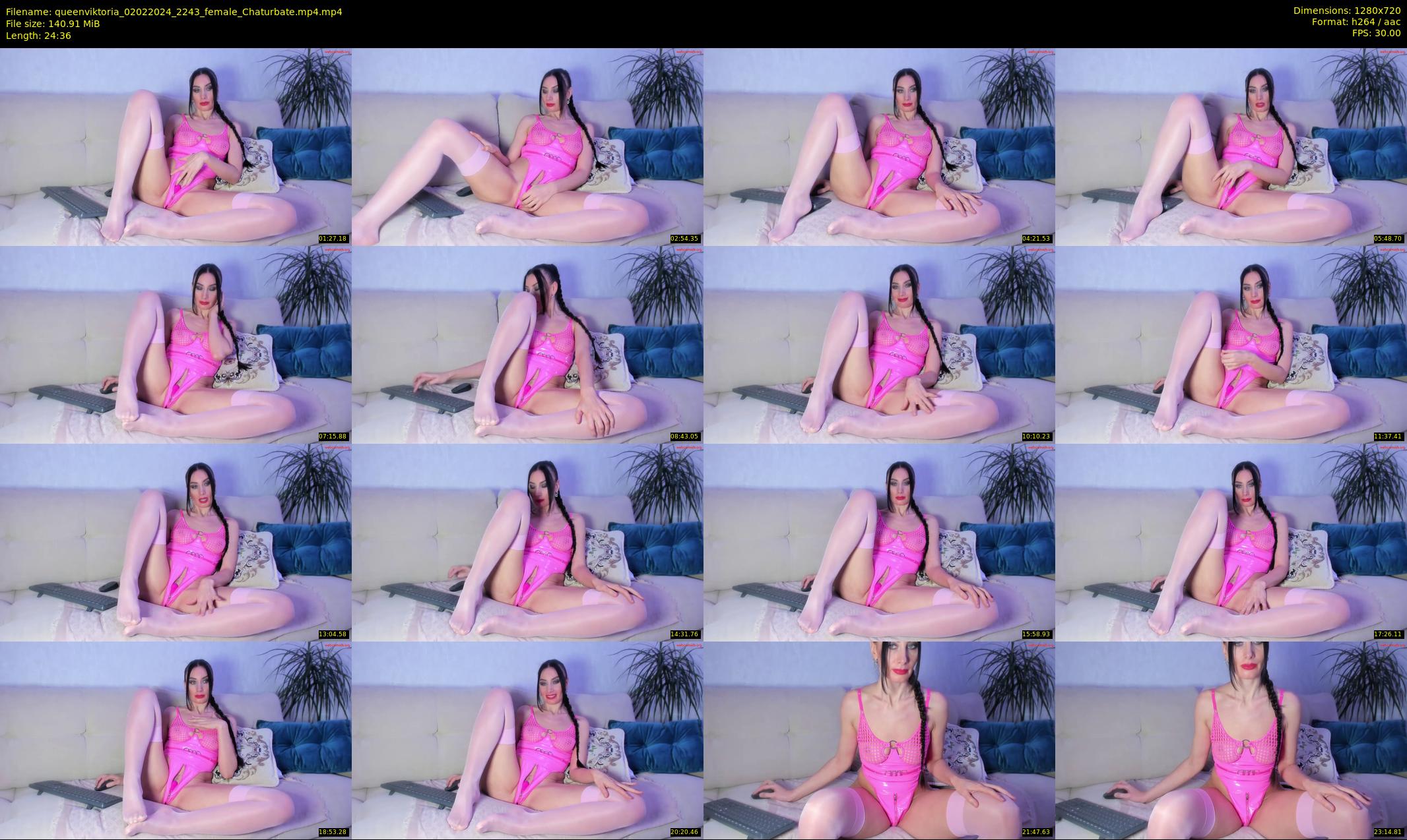 queenviktoria — 25 minute Chaturbate female cam show recording, 720p, Feb 2, 2024