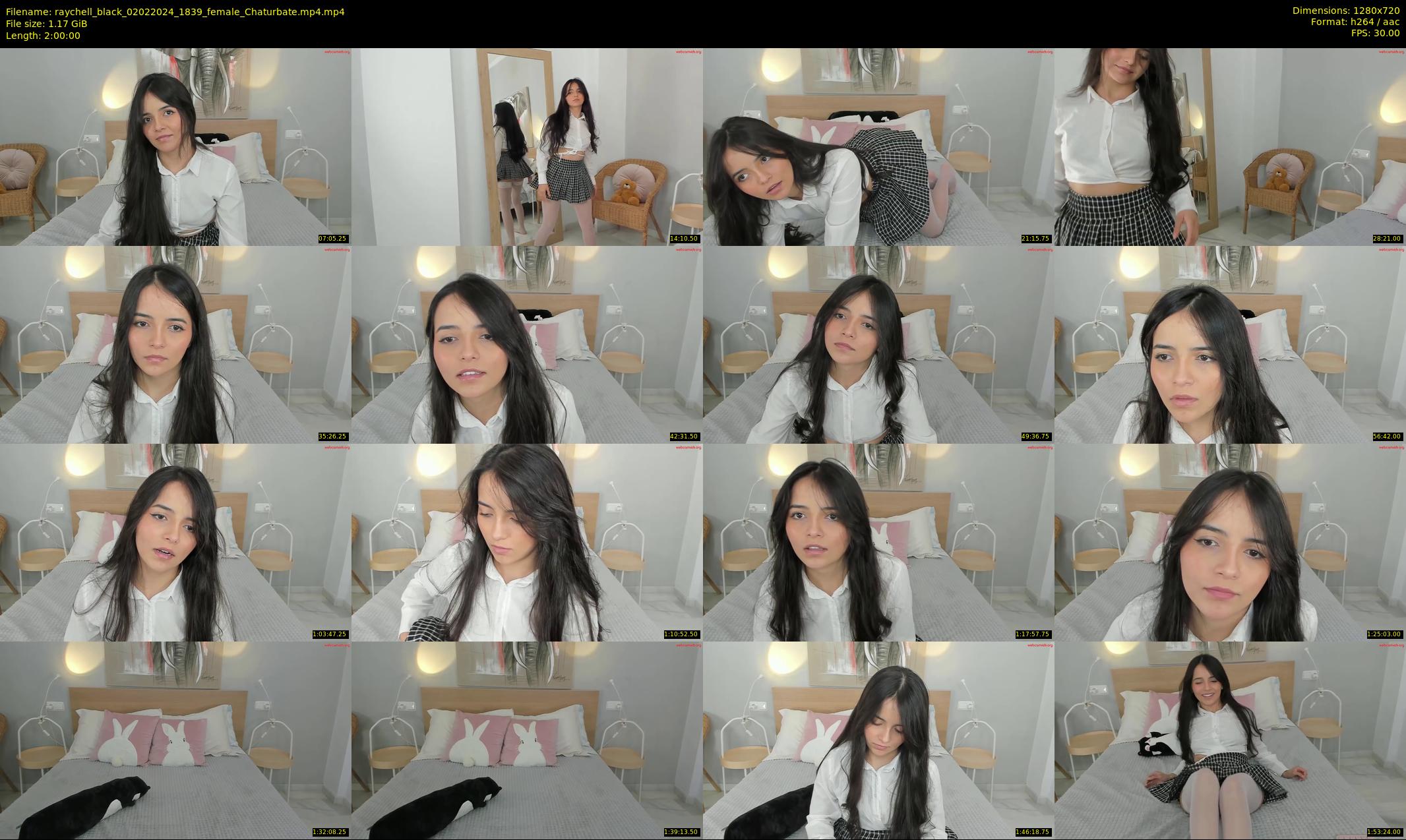 raychell_black — 120 minute Chaturbate female cam show recording, 720p, Feb 2, 2024