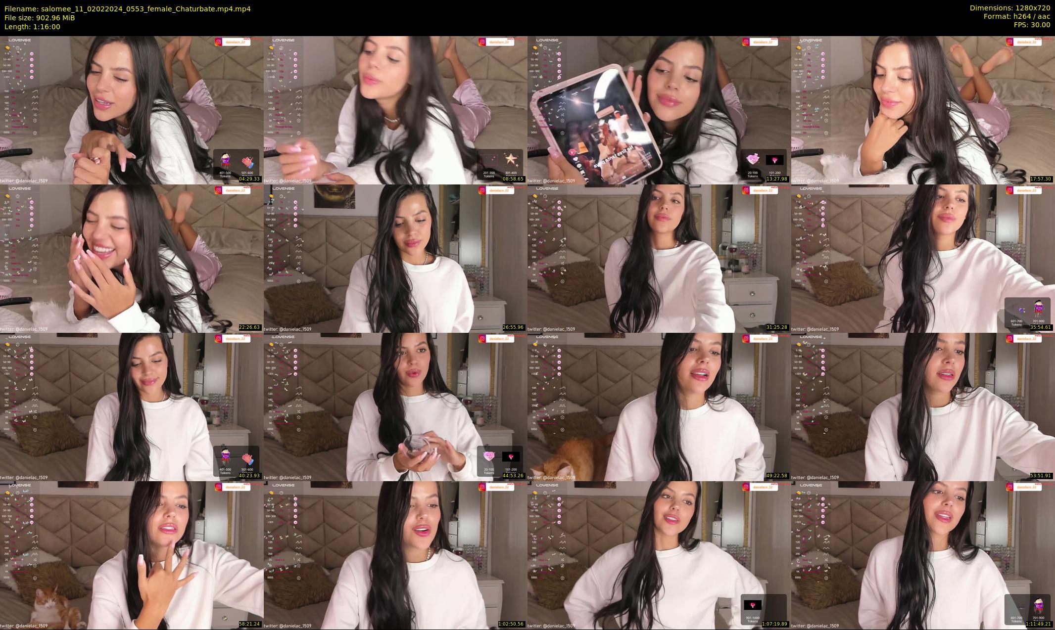 salomee_11 — 76 minute Chaturbate female cam show recording, 720p, Feb 2, 2024