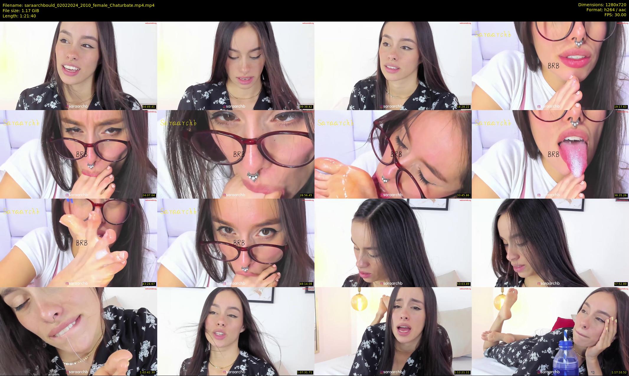 saraarchbould — 82 minute Chaturbate female cam show recording, 720p, Feb 2, 2024