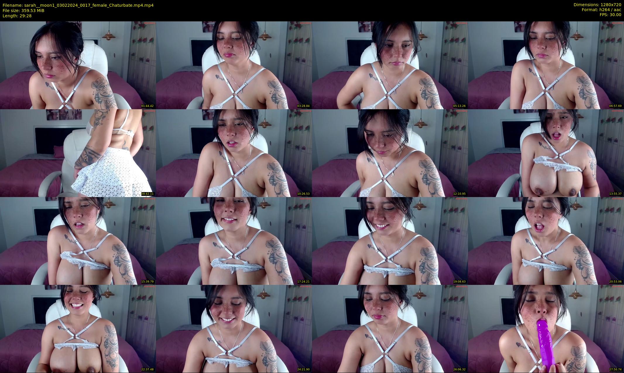 sarah__moon1 — 30 minute Chaturbate female cam show recording, 720p, Feb 3, 2024