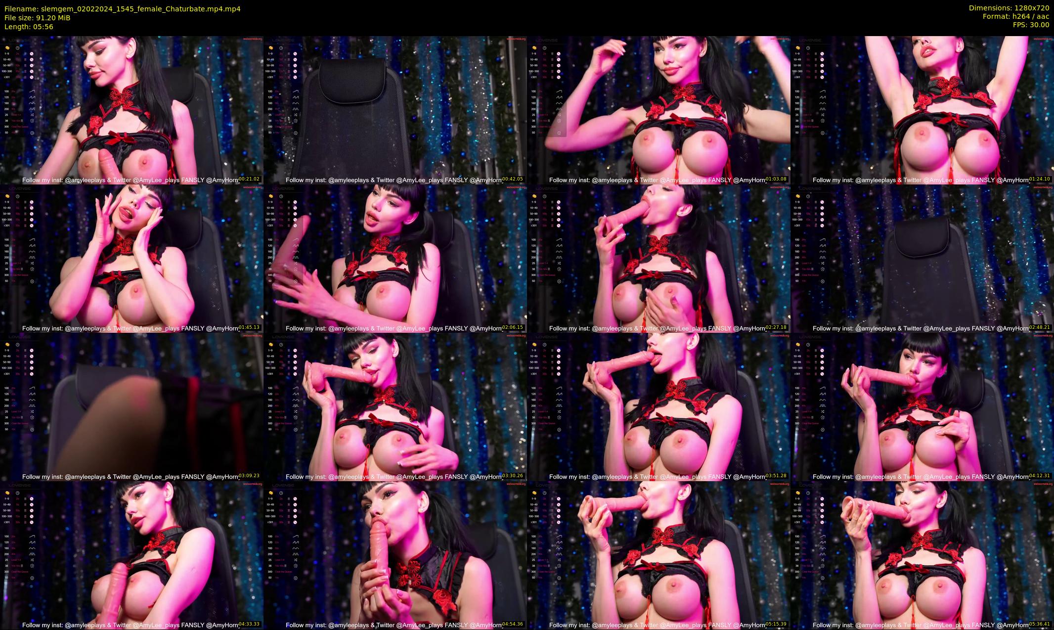 slemgem — 6 minute Chaturbate couple cam show recording, 720p, Feb 2, 2024