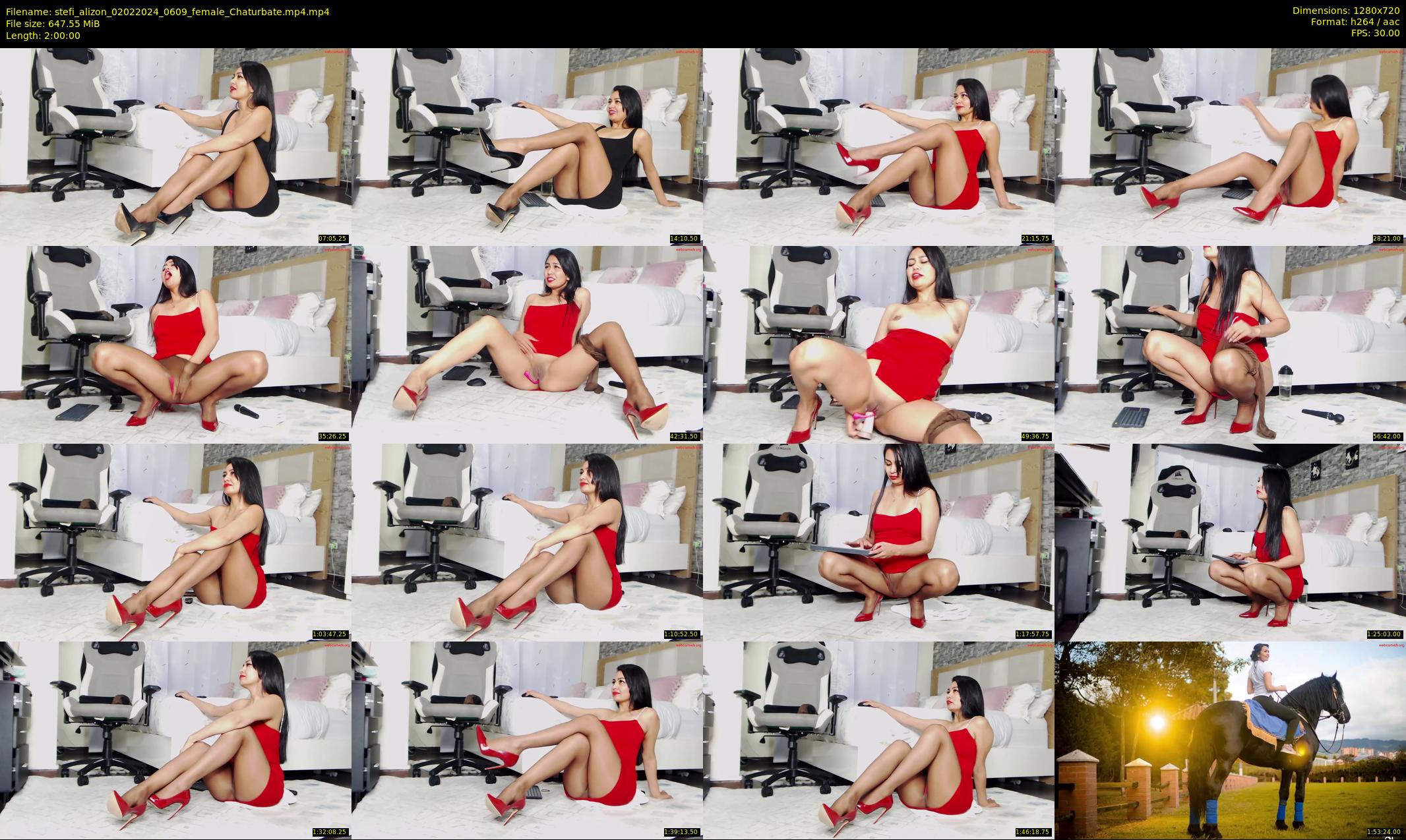 stefi_alizon — 120 minute Chaturbate female cam show recording, 720p, Feb 2, 2024