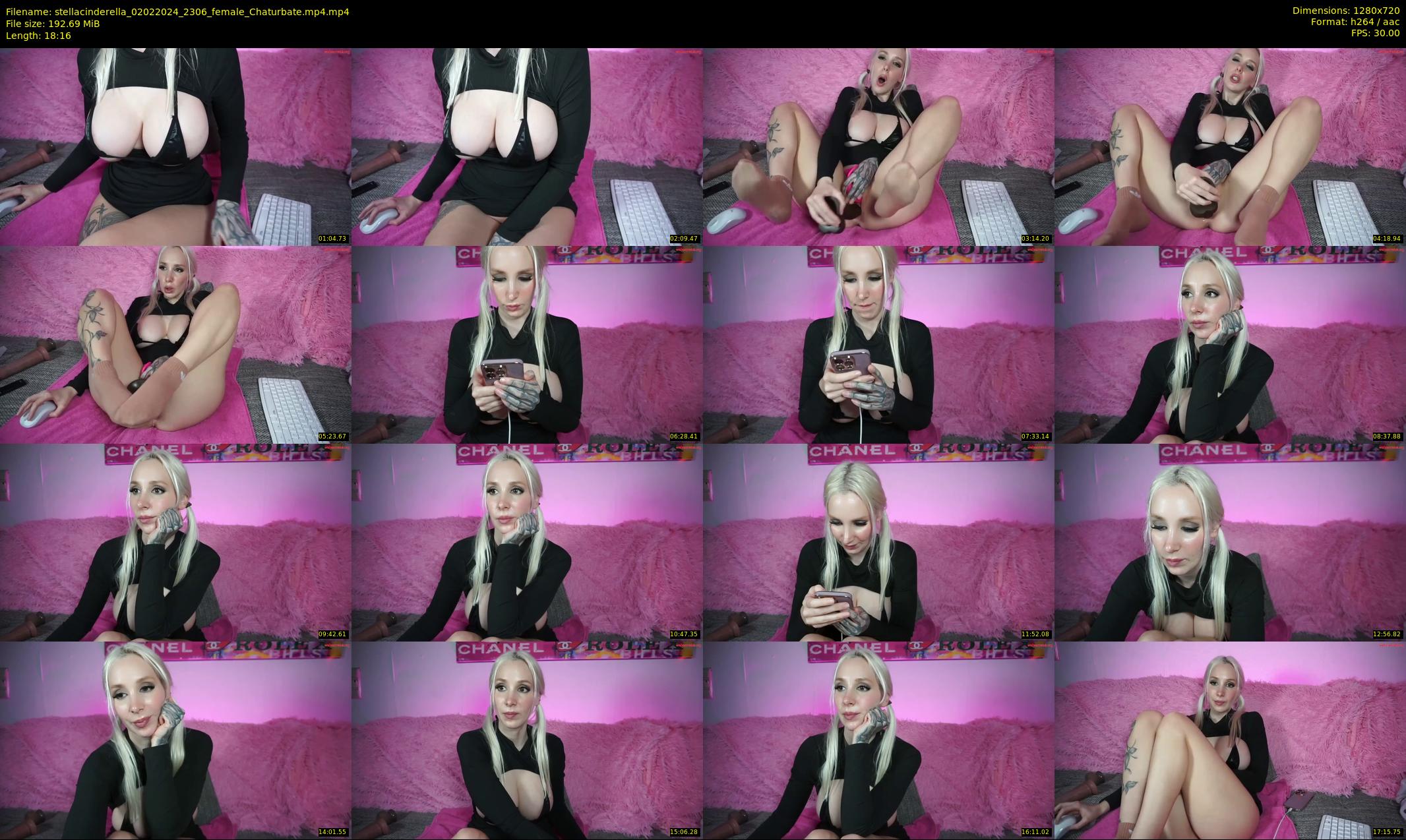 stellacinderella — 19 minute Chaturbate female cam show recording, 720p, Feb 2, 2024