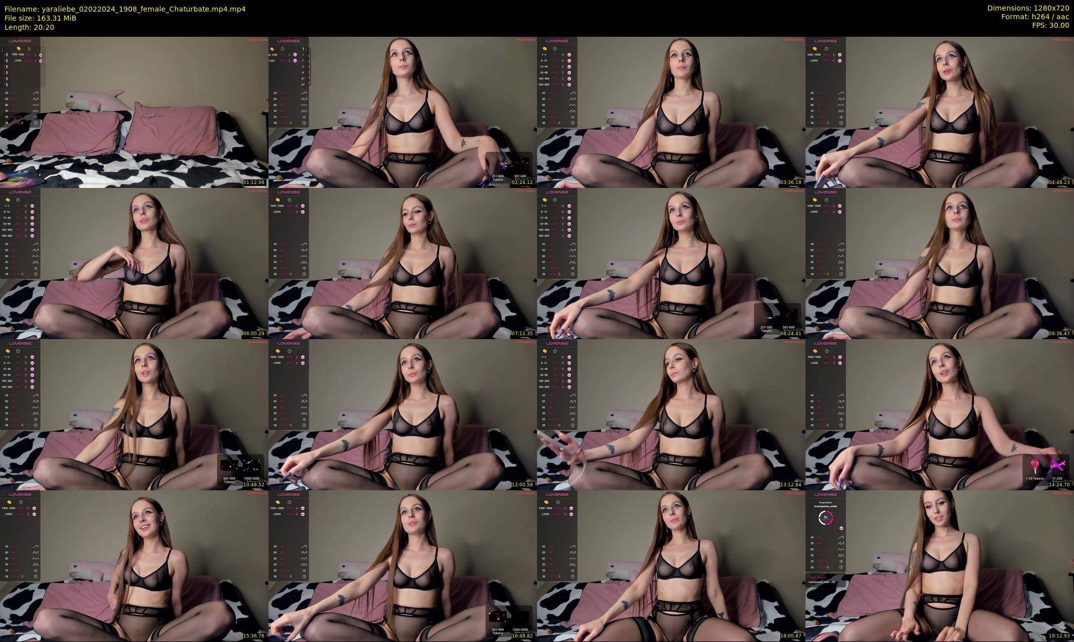 yaraliebe — 21 minute Chaturbate female cam show recording, 720p, Feb 2, 2024